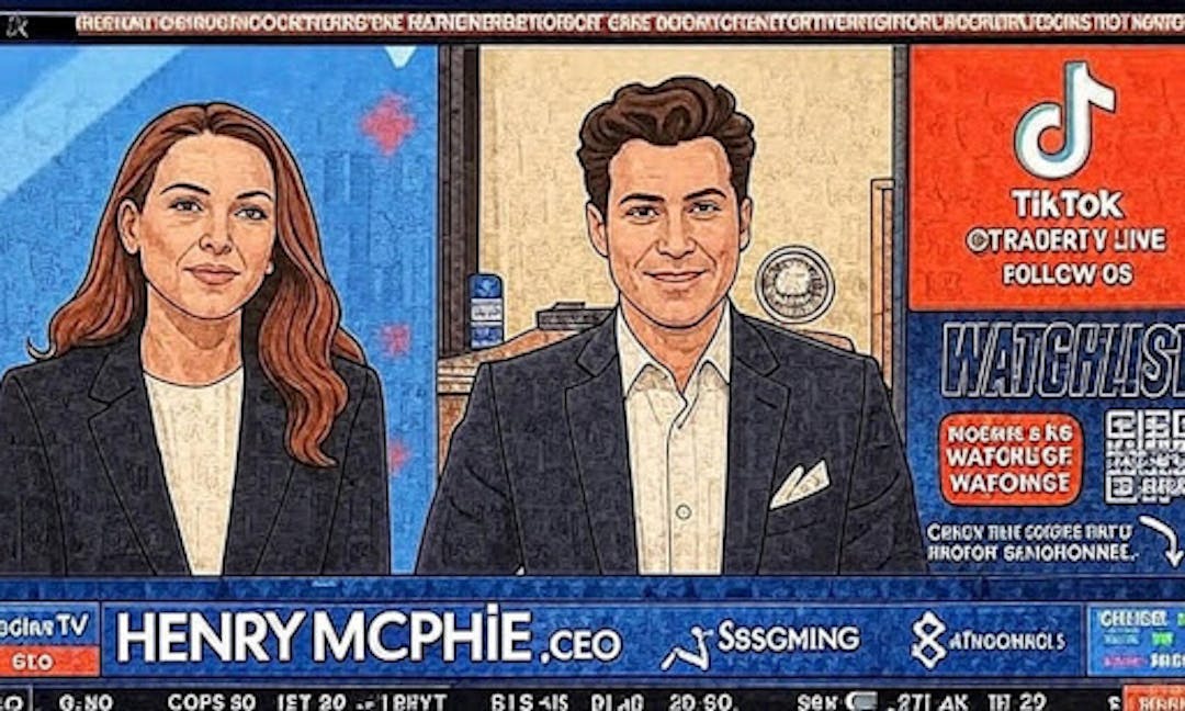 featured image - Streamex CEO Henry McPhie Highlights BSGM Merger And RWA Tokenization Strategy In Live TV Interview