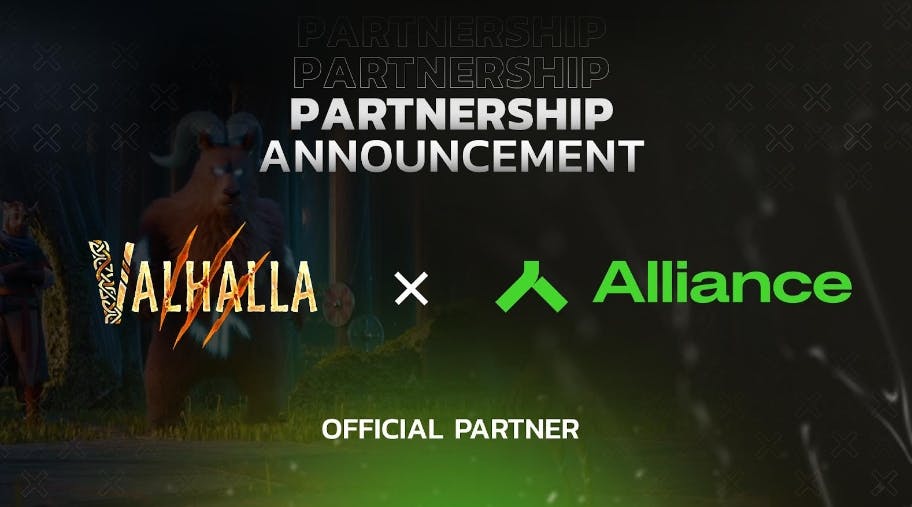 Valhalla Partners With Alliance As Official Esports Partner, Expanding Web3 Gaming Horizons