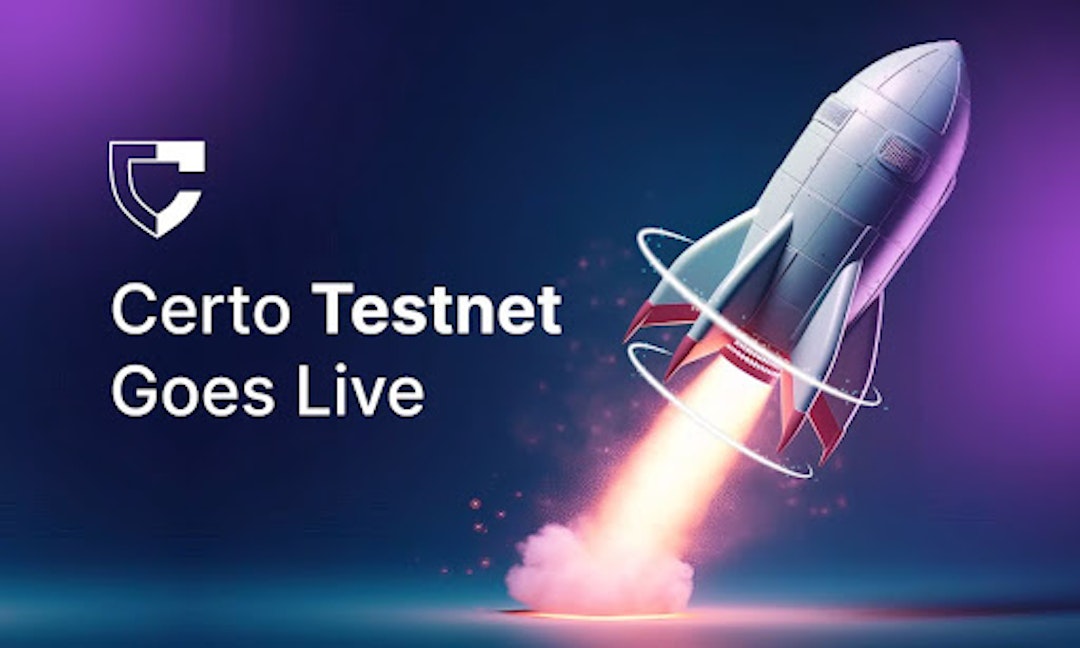 featured image - Certo Announces Launch Of Its Testnet: Pioneering The Future Of p2p Lending And Stablecoins