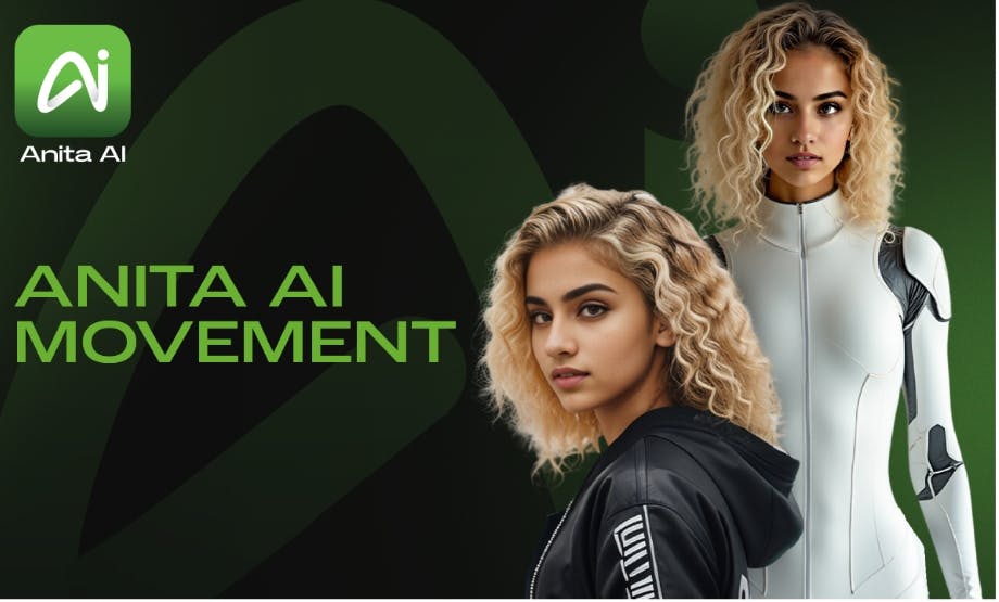 featured image - Anita AI: ผู้มีอิทธิพลที่ขับเคลื่อนด้วย AI คนแรกเปิดตัวโทเค็นของเธอเอง $ANITA
