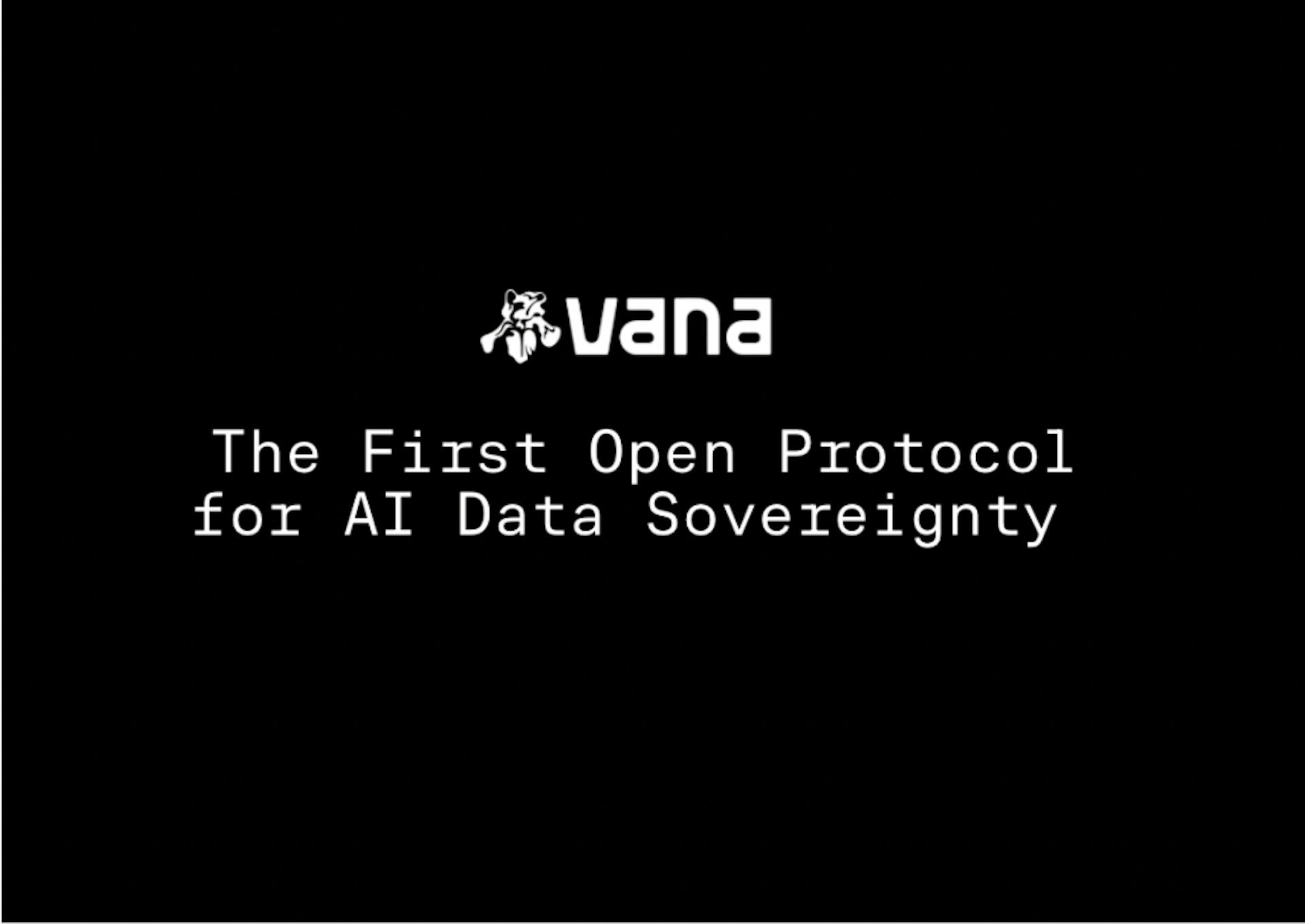 featured image - Vana Mainnet Goes Live With $VANA To Power Data As a New Asset Class In Global AI Economy