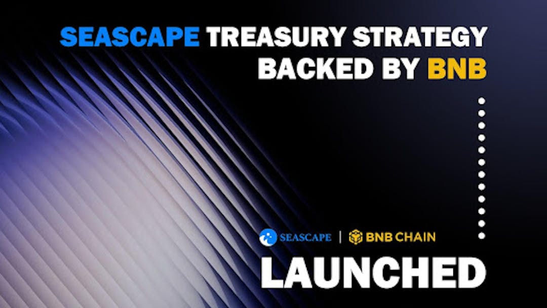 featured image - Seascape Launches First Tokenized BNB Treasury Strategy on Binance Smart Chain