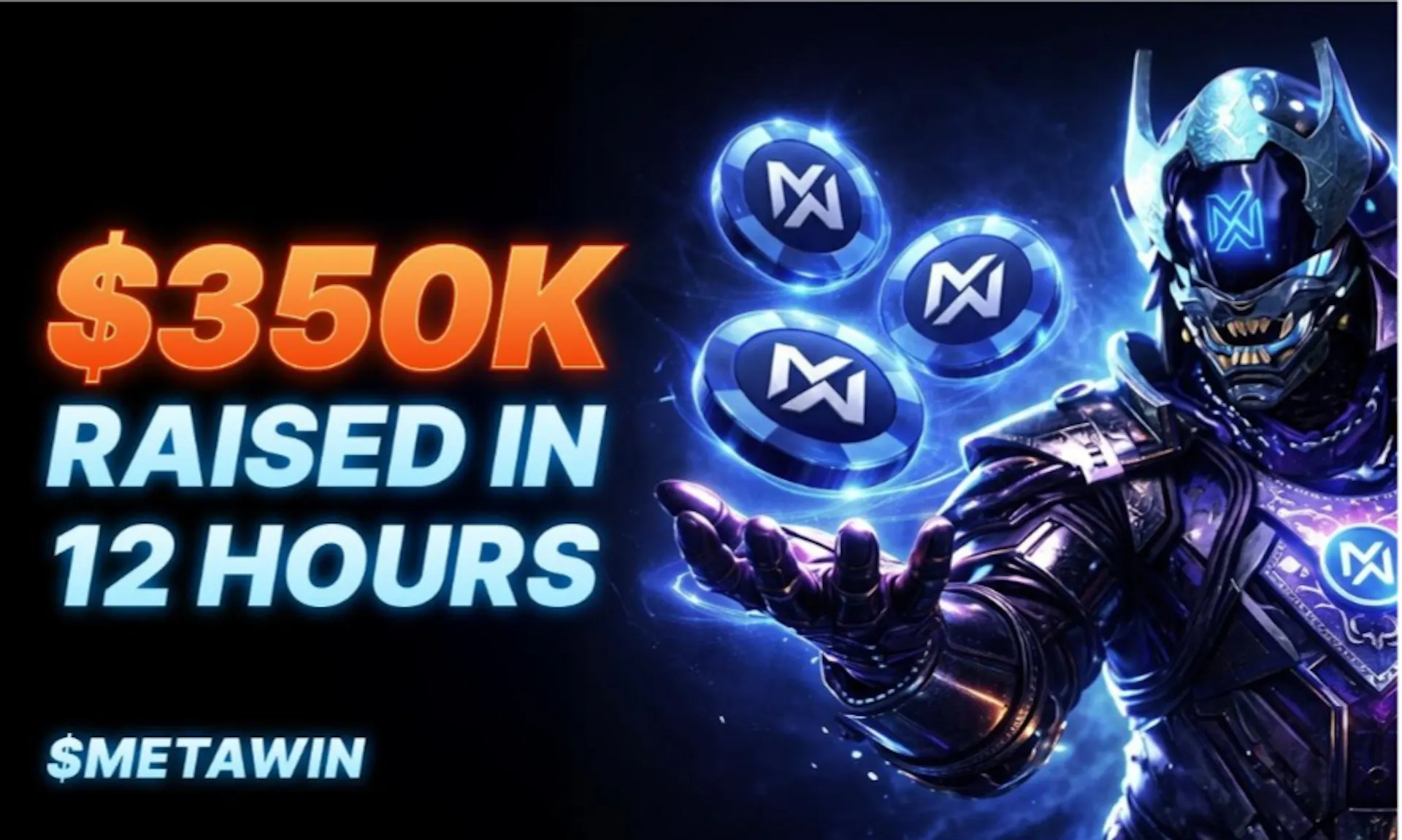 featured image - $METAWIN preventa recauda $350.000 en horas