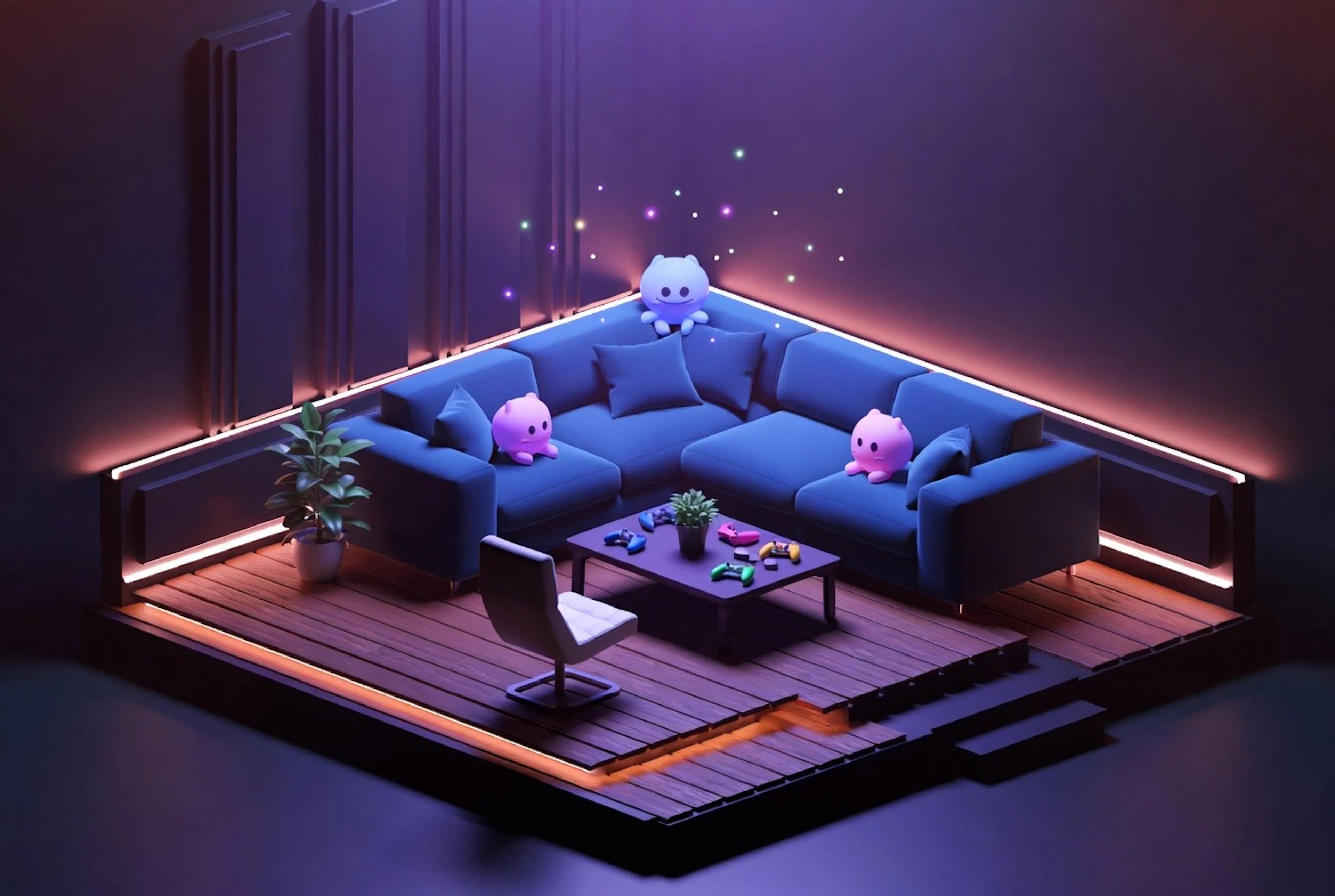 featured image - Discord Teases Immersive “Living Room” Beta to Revamp Voice Hangouts