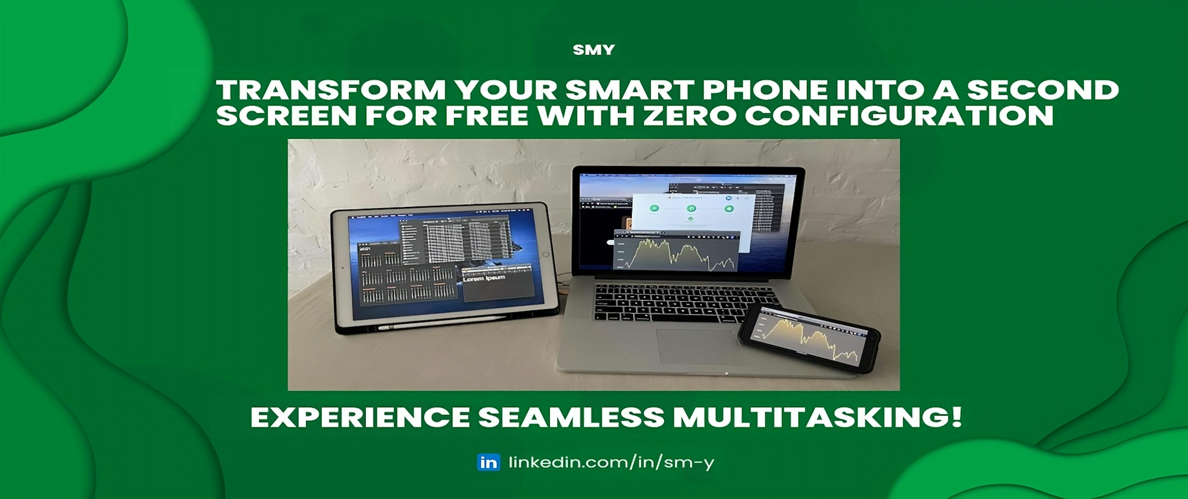featured image - How Turn Your Smartphone Into a Second Screen for FREE For Seamless Multitasking!