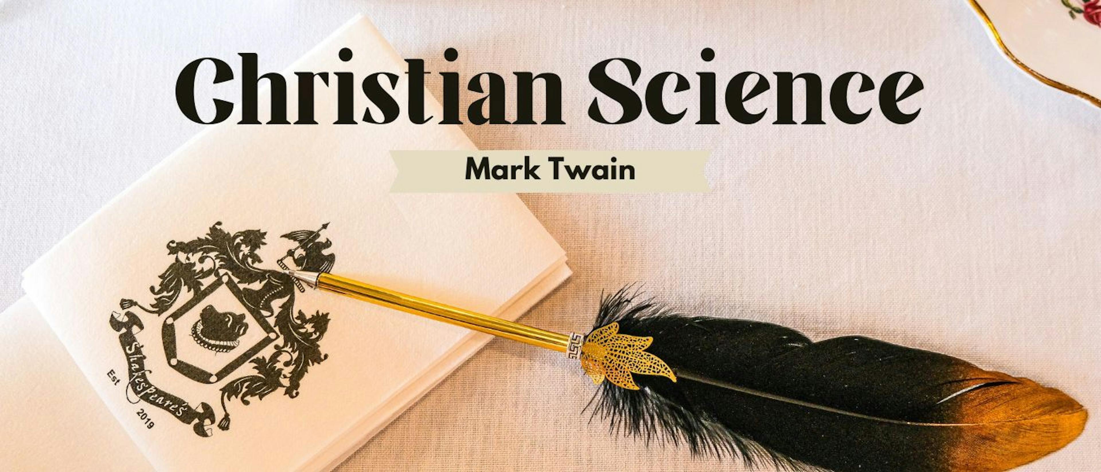featured image - I am not playing with Christian Science and its founder, I am examining them