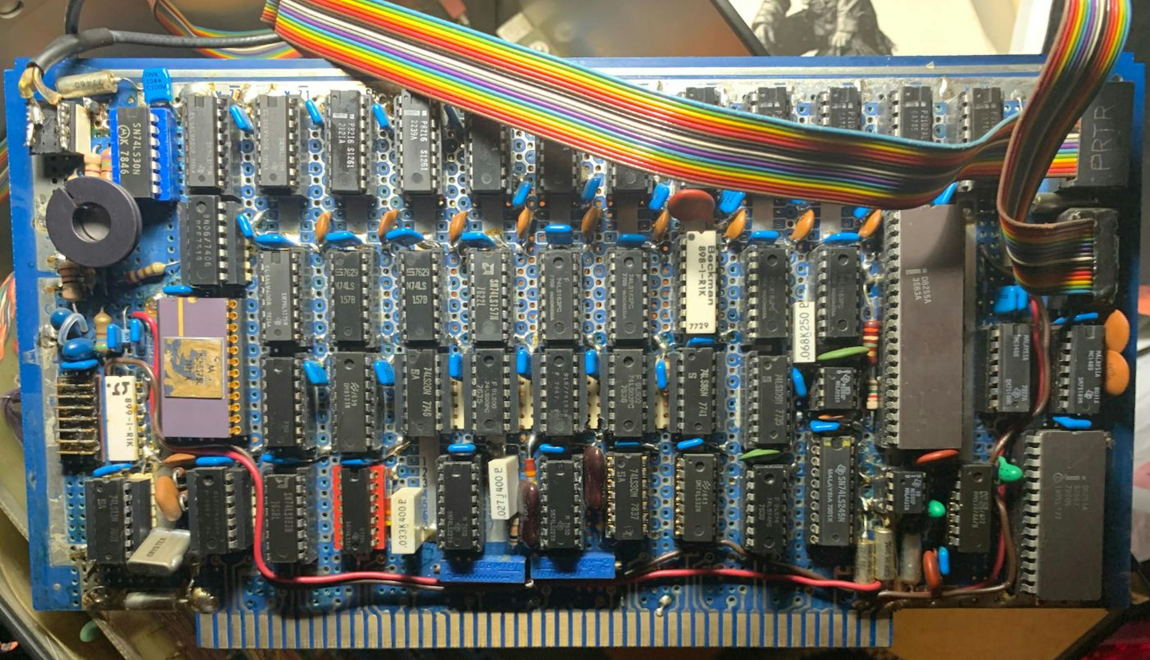 Video and I/O board front