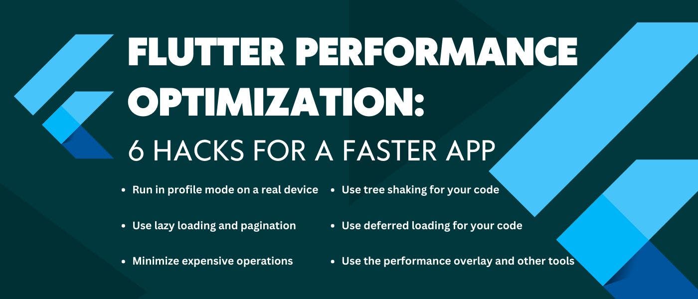 Flutter Performance Optimization: 6 Hacks for a Faster App | HackerNoon