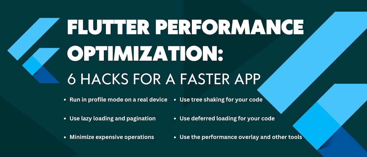 featured image - Flutter Performance Optimization: 6 Hacks for a Faster App