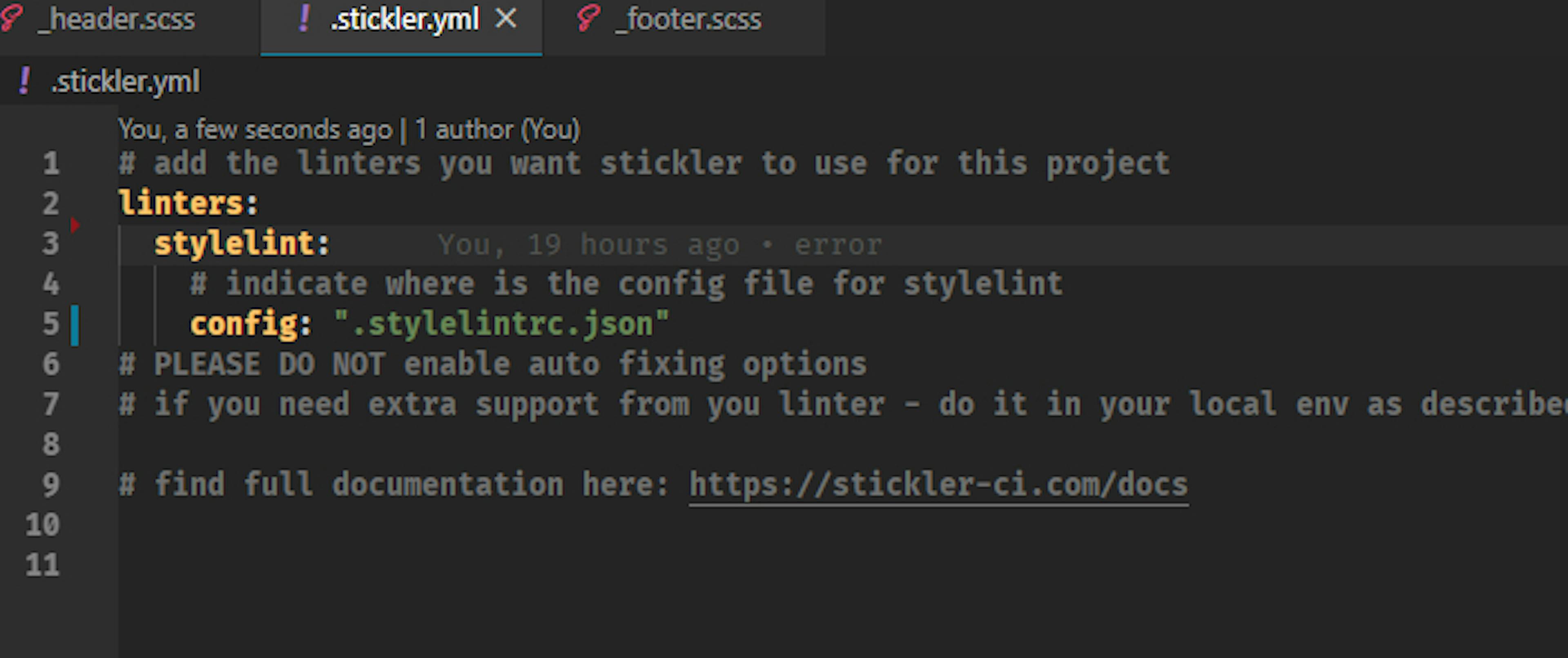 /setting-up-stylelint-for-scss-and-stickler-for-github-f14t329m feature image