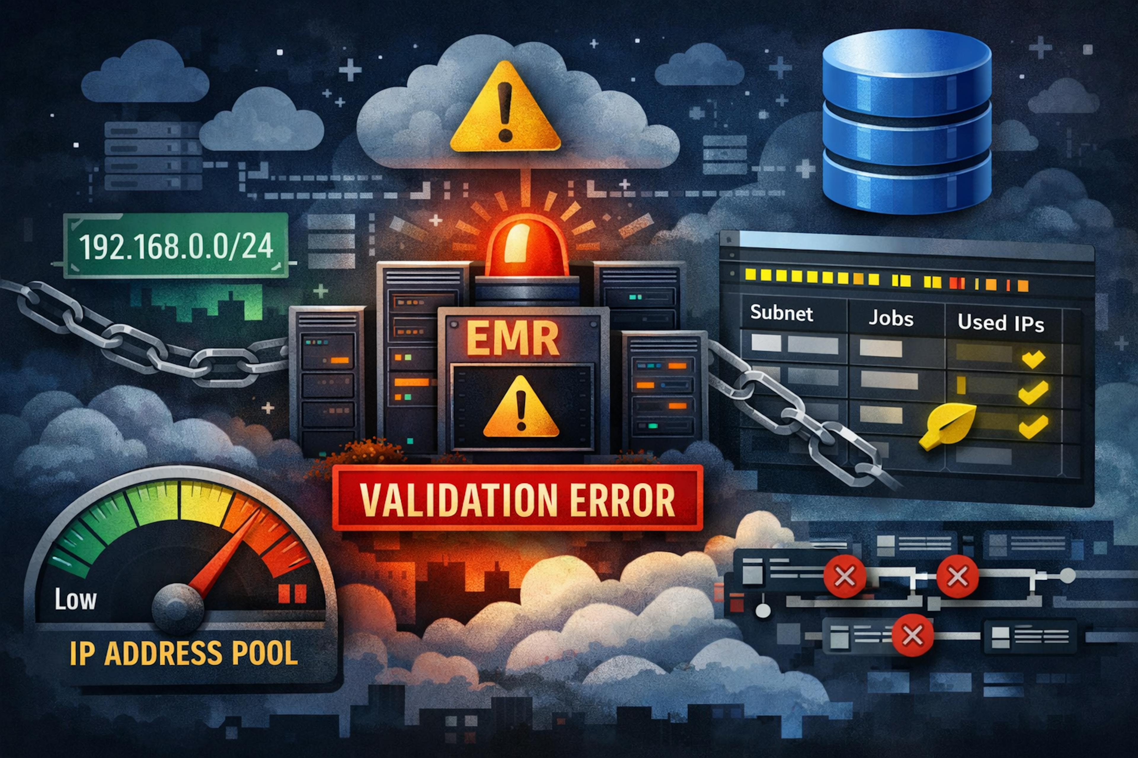 featured image - EMR IP Exhaustion in Shared VPCs: Why Autoscaling Fails and How to Fix It