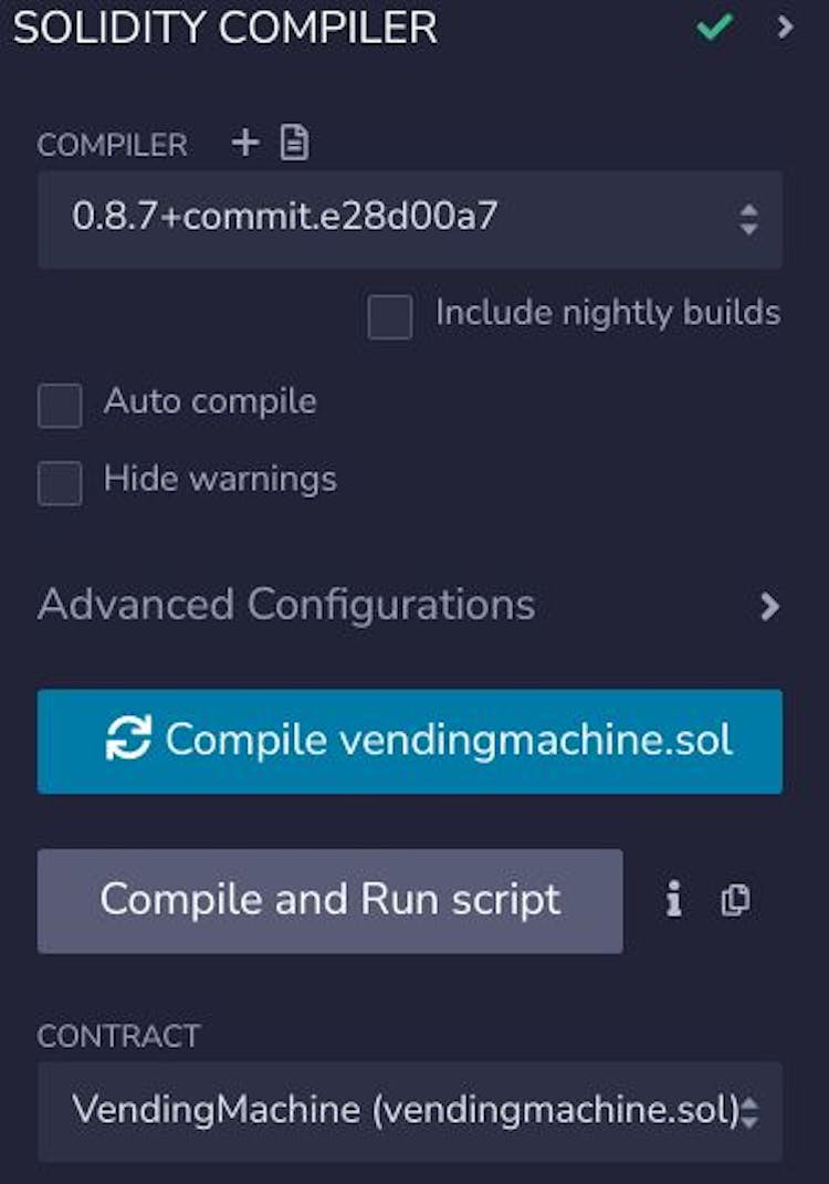 Solidity Compiler