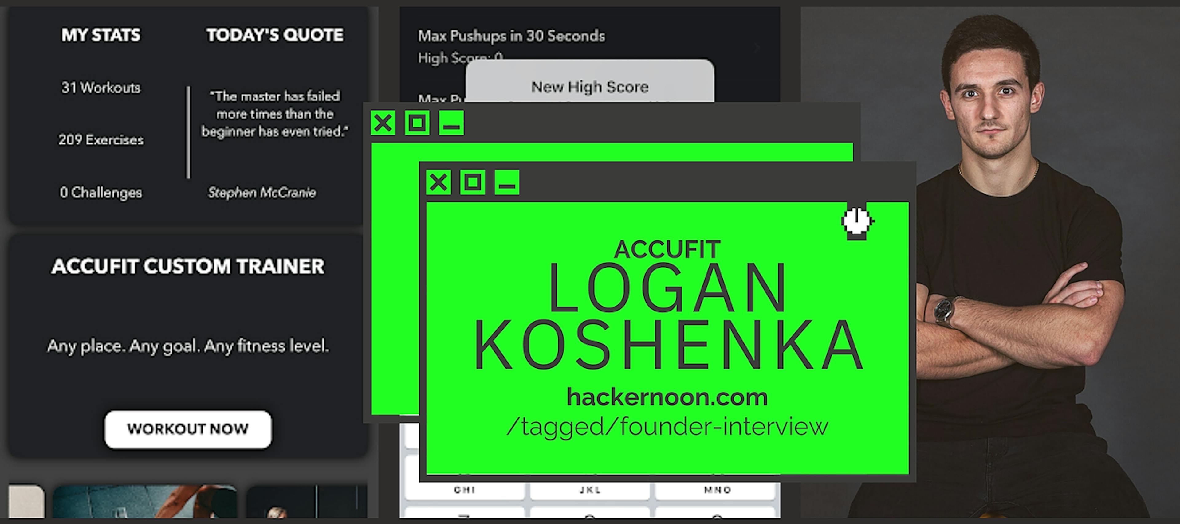 featured image - AccuFit Founder Logan Koshenka is Making Personalized Workouts Free for Everybody