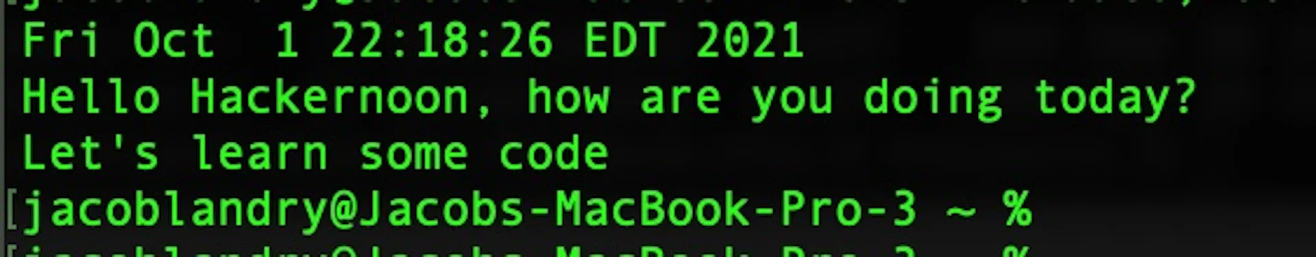 featured image - The All-Purpose Programmer: Episode 1 - "Hello World"