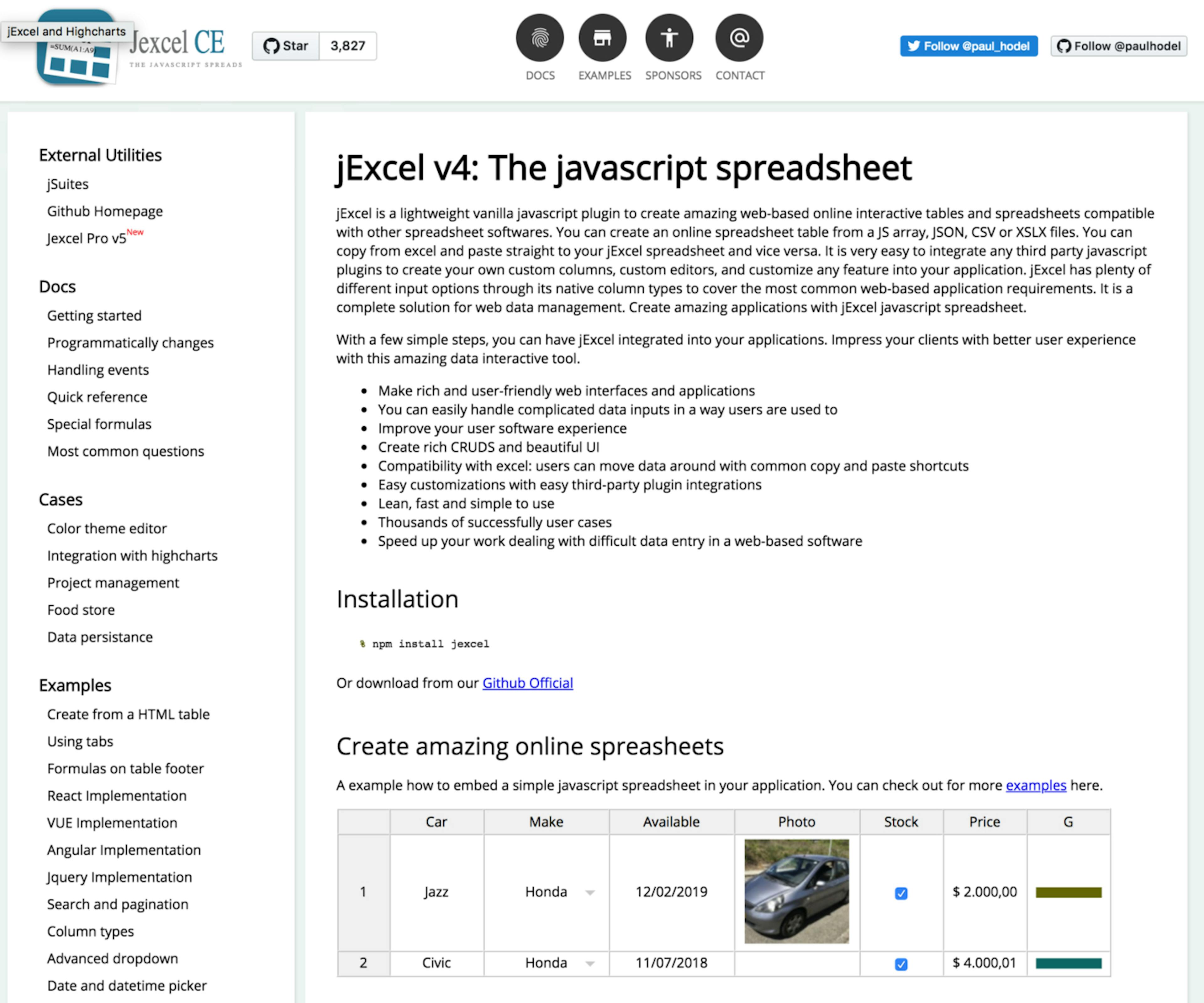 10 Data Table Libraries for JavaScript | HackerNoon