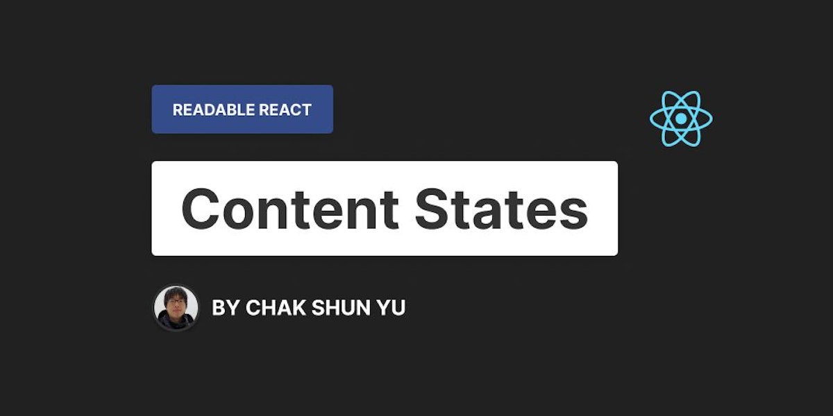 featured image - Handling Readable React Content States
