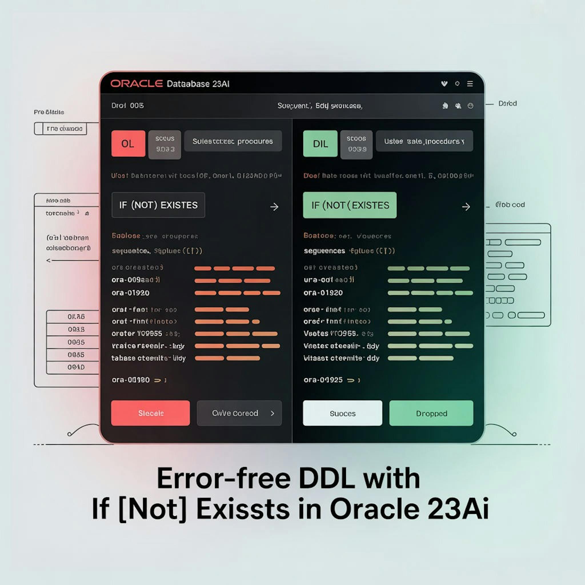 featured image - Simplifying Object Creation and Cleanup With IF [NOT] EXISTS in Oracle Database 23ai