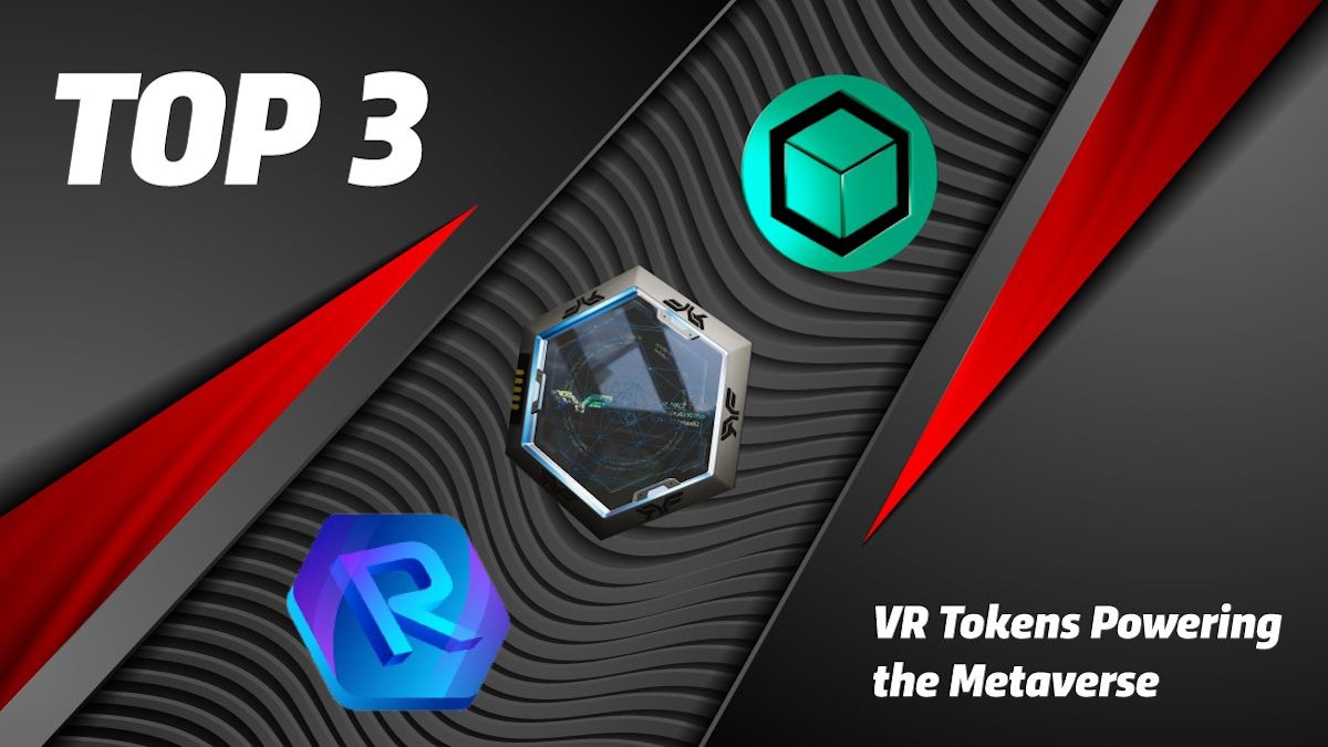 featured image - Top 3 VR Tokens Powering the Metaverse