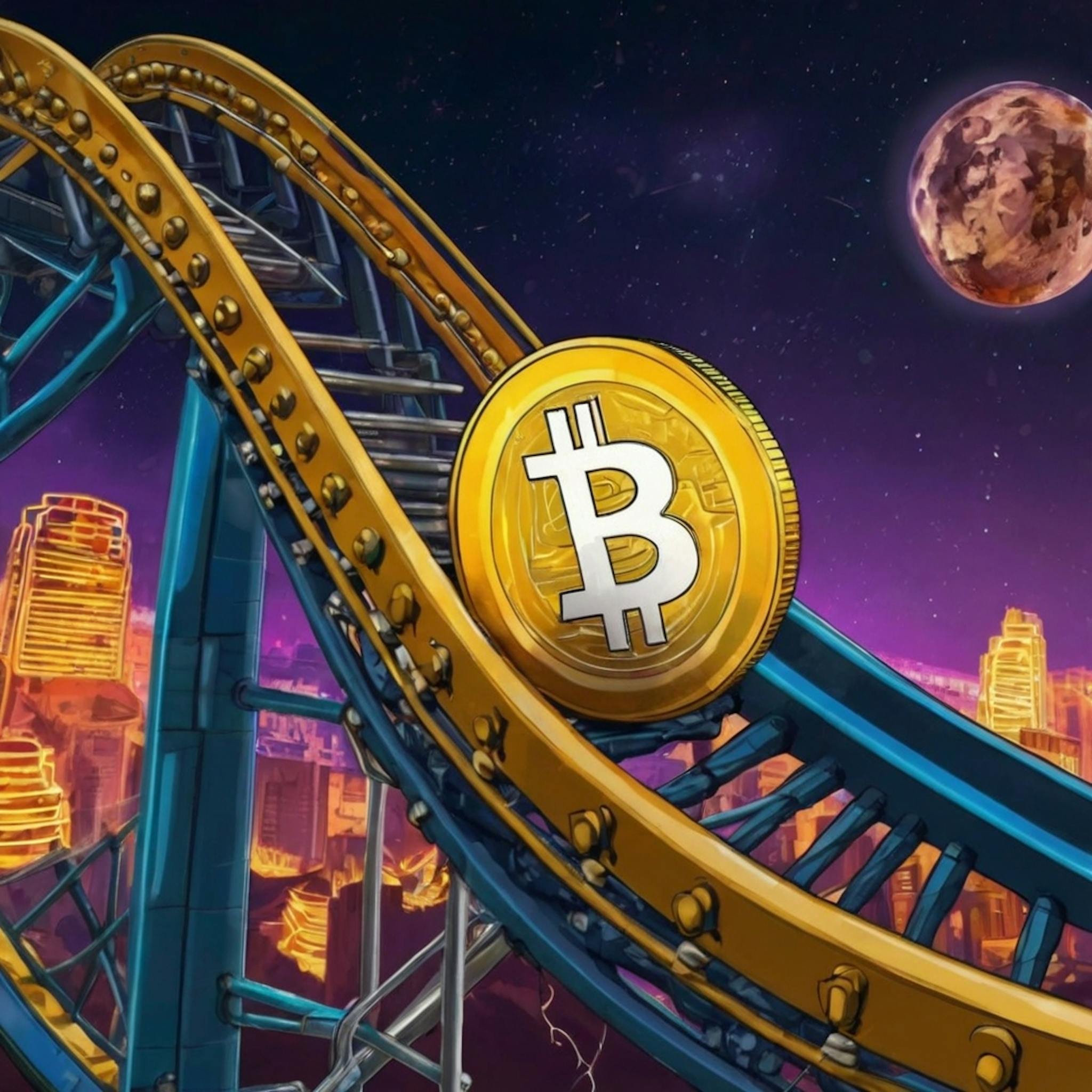 featured image - Crypto Chronicles: Riding the Digital Rollercoaster