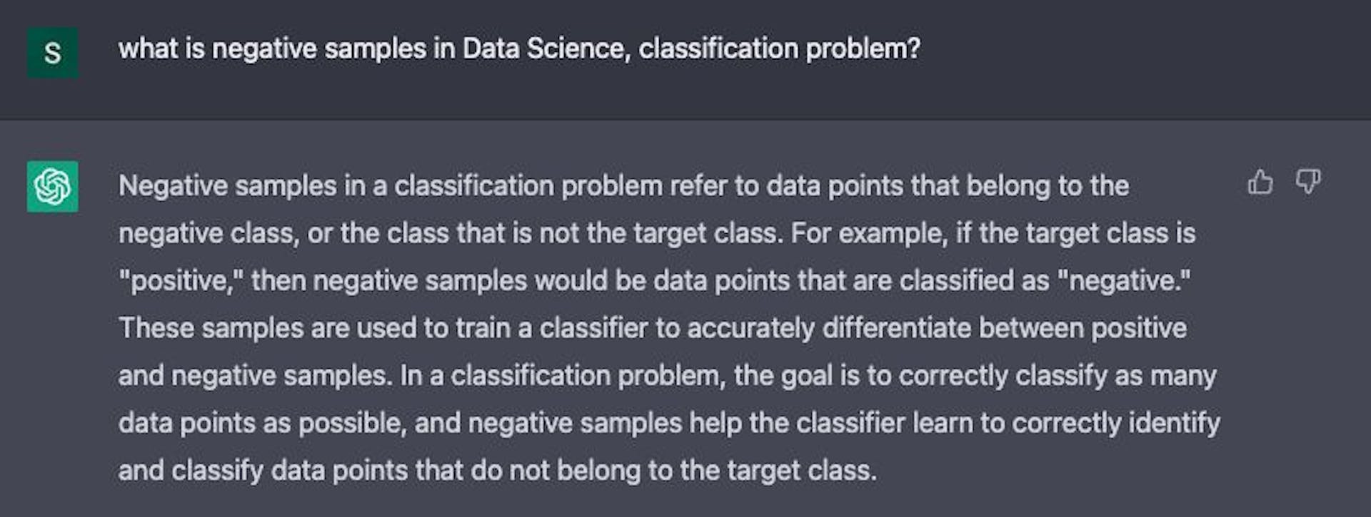 Negative Sampling