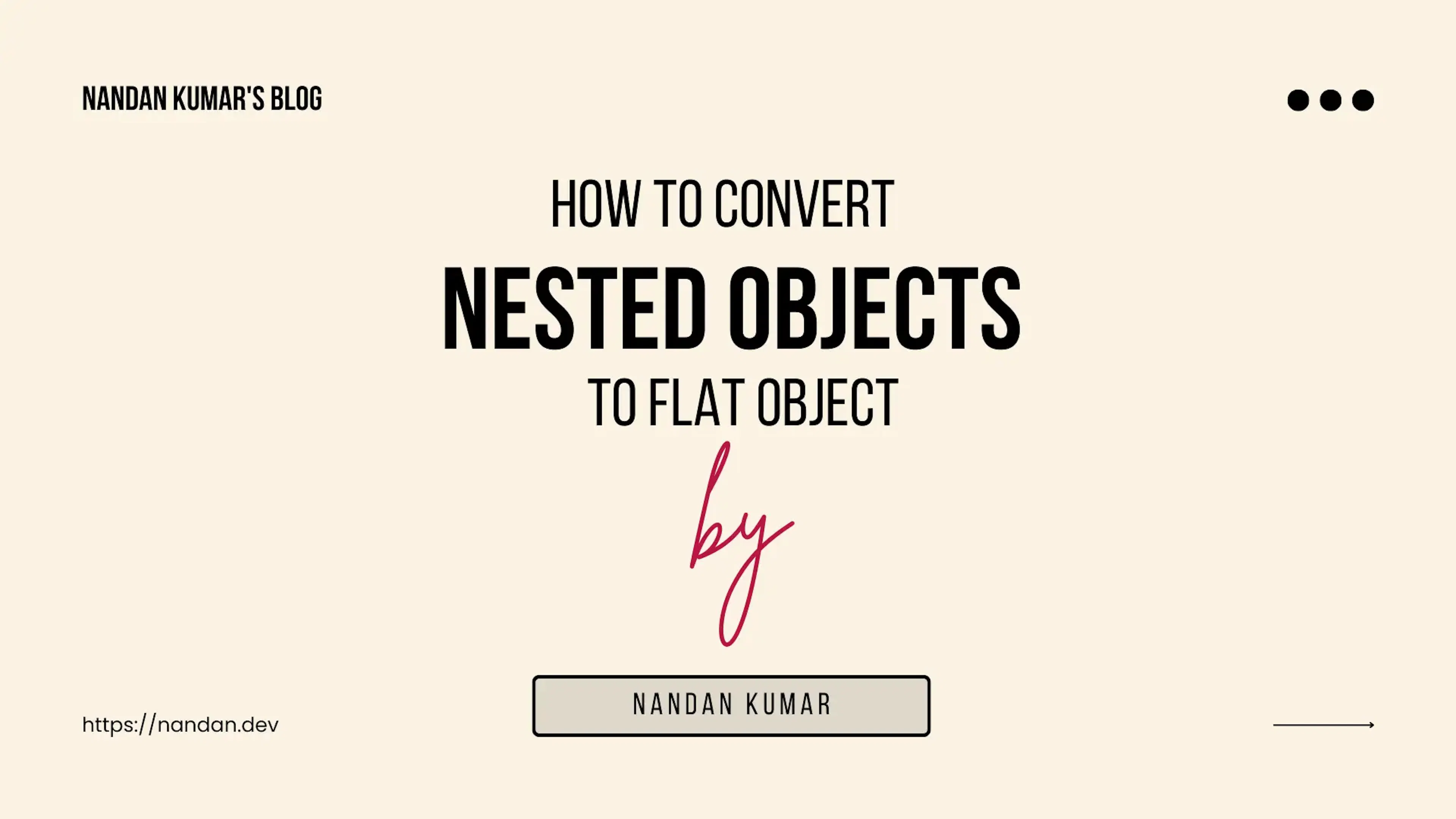 featured image - Converting Nested Objects to Flat Objects in JavaScript: A Quick Guide
