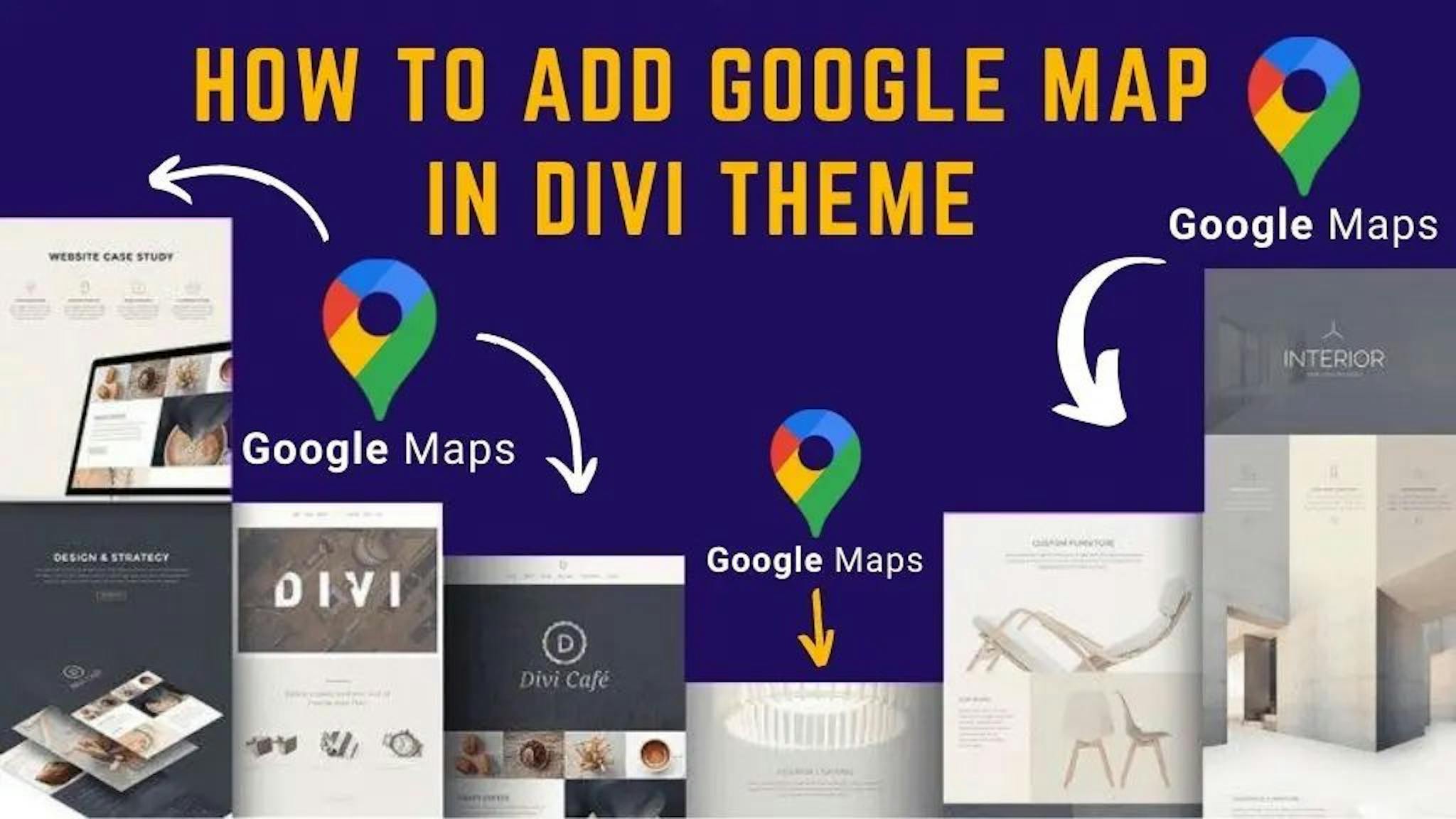 featured image - How to Add Google Map in Divi Theme