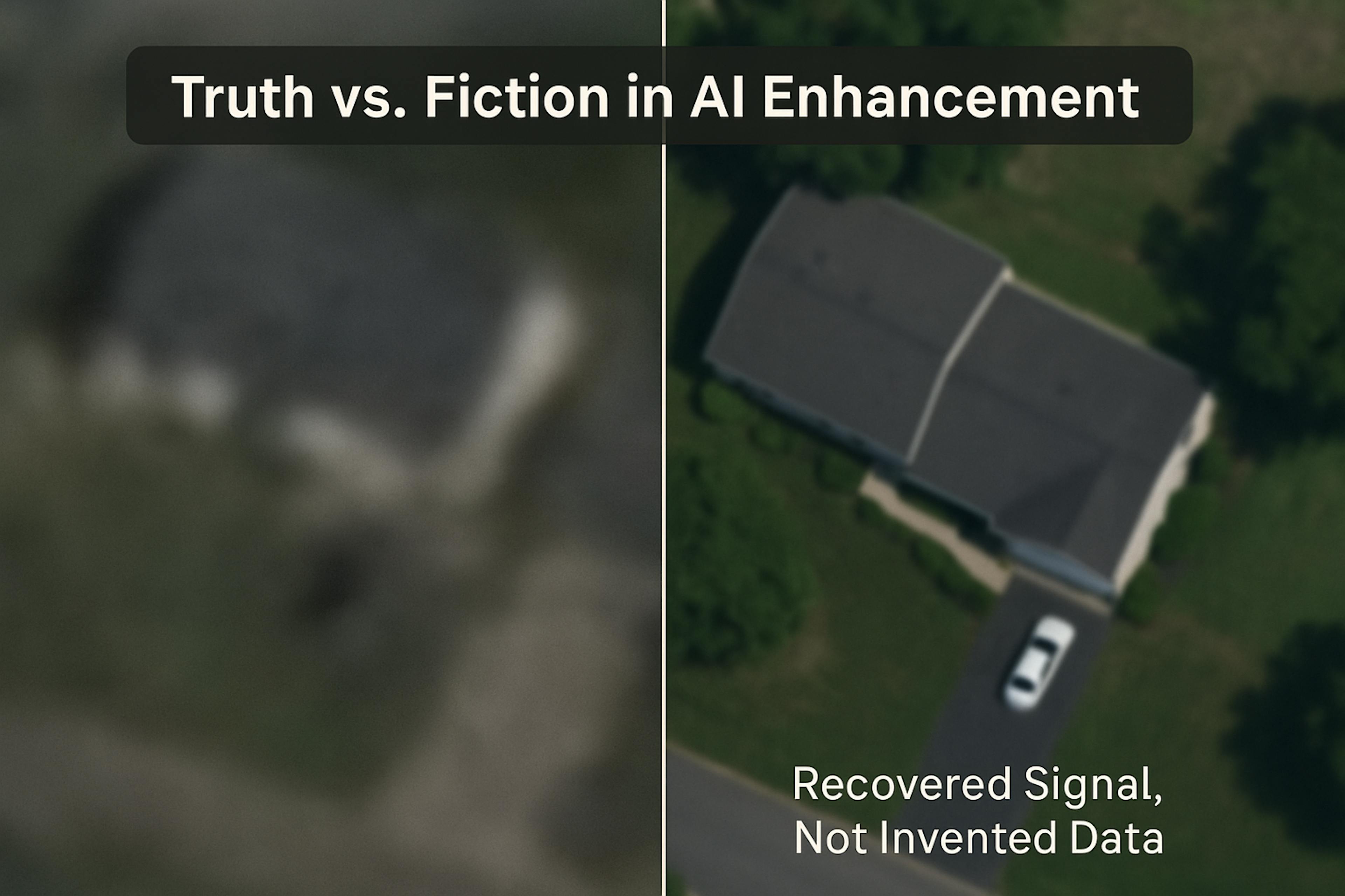 featured image - Fixing the Frame: How AI Can Enhance Satellite and CCTV Evidence Without Hallucination