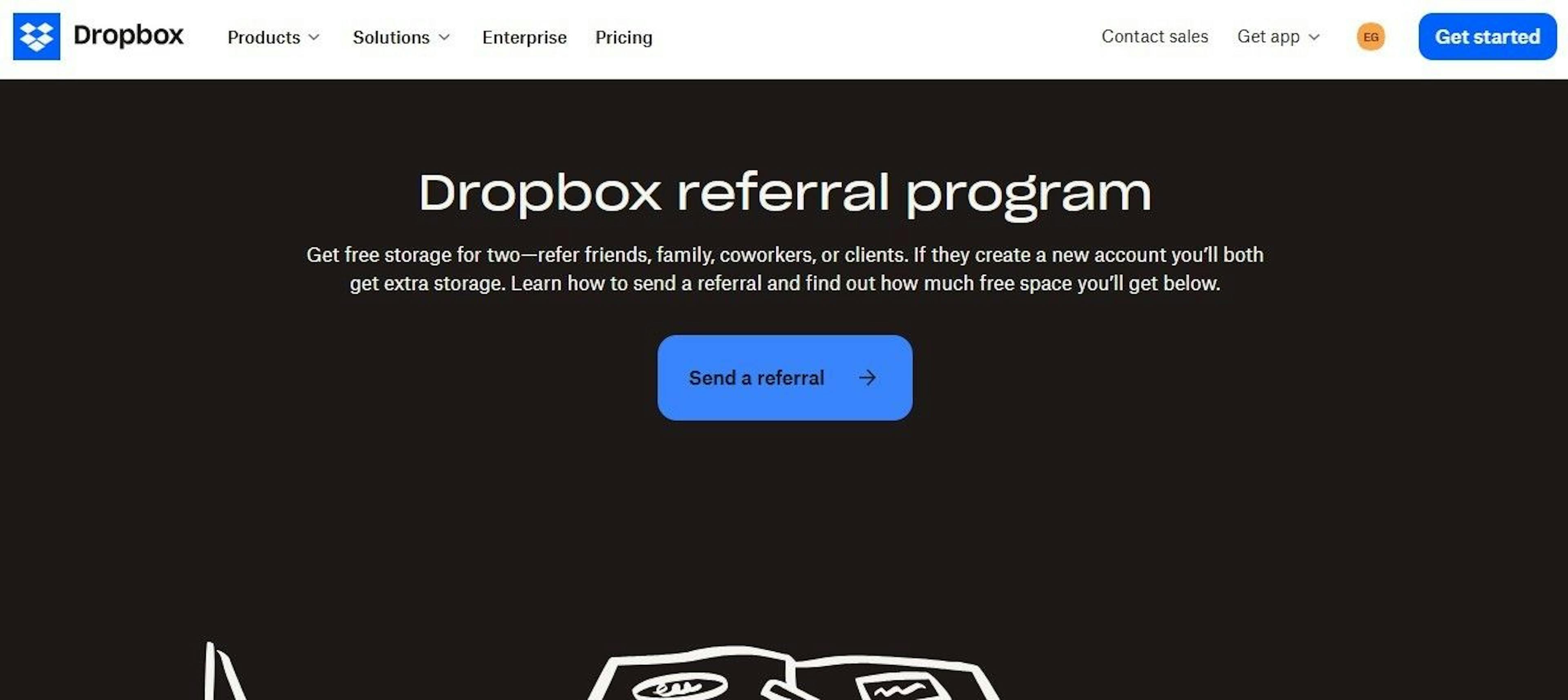 Their referral program is still very active. to date.