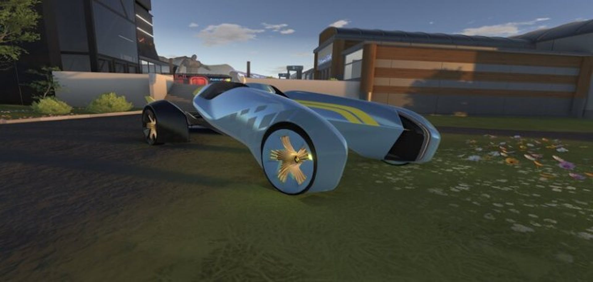 Cars are displayed and experienced in the Metaverse