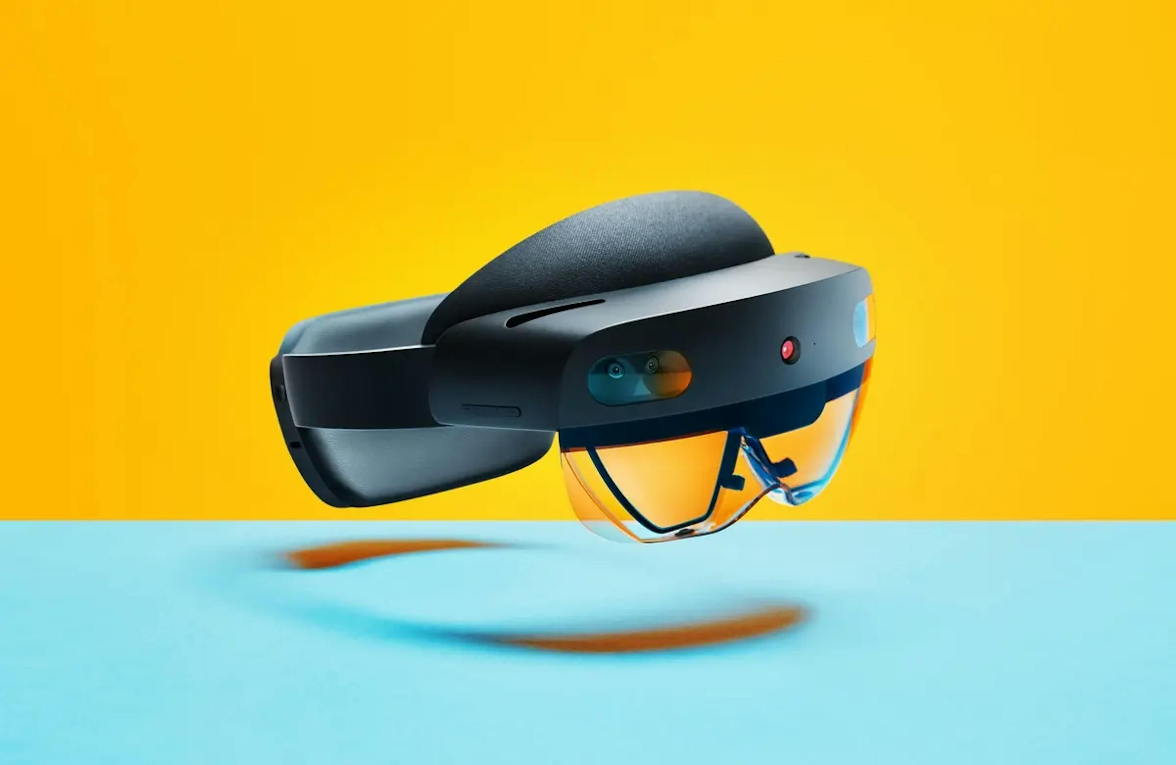 Hololens 2 - an AR headset developed and manufactured by Microsoft costs about $3500
