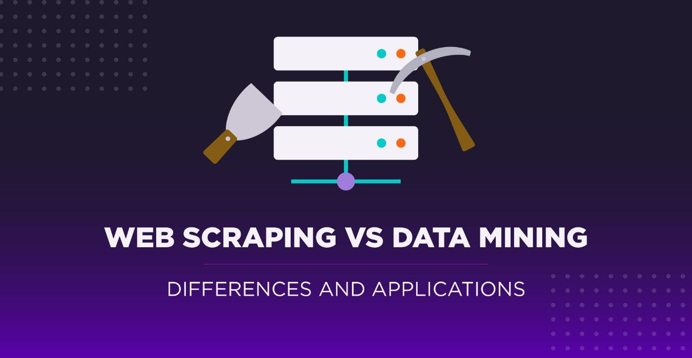 featured image - Differences and Applications of Web Scraping and Data Mining