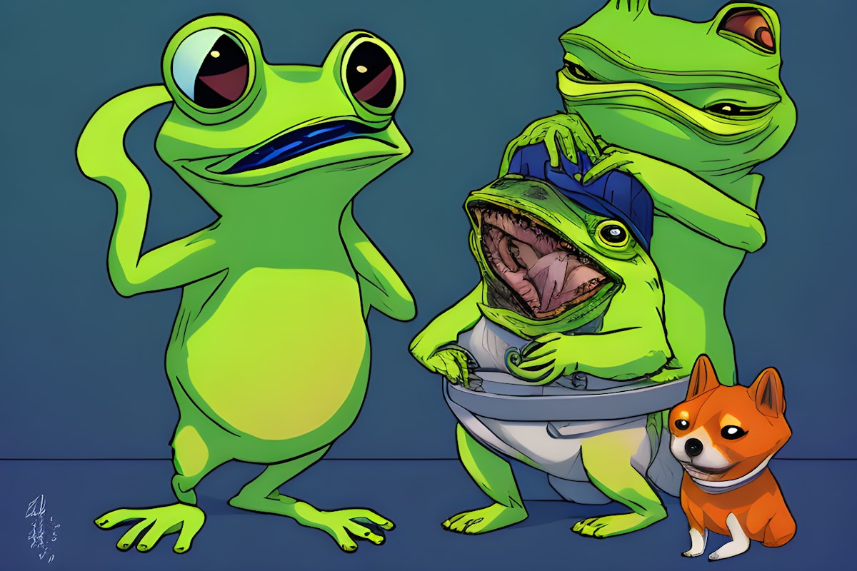 featured image - PEPE: The Frog Might Flip the Dog