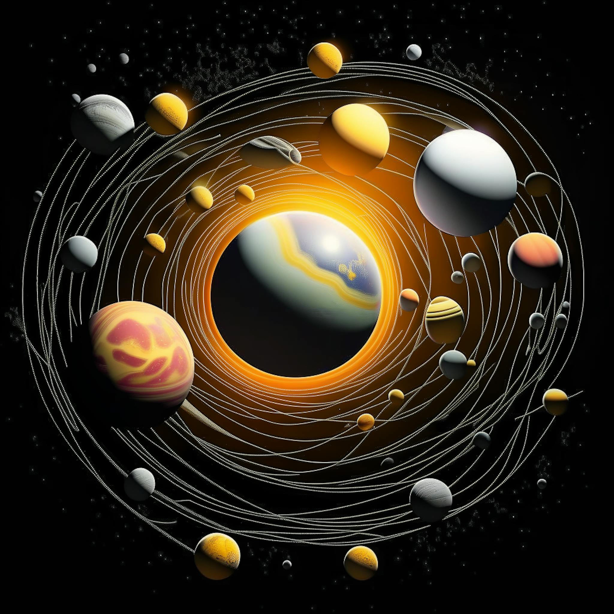 featured image - Dois planetas microlentes através do canal planetário-cáustico: resumo e introdução