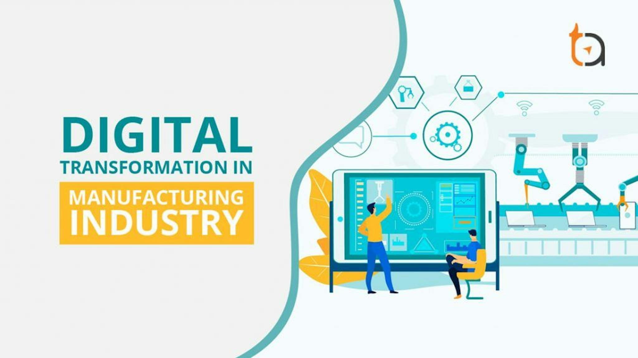 featured image - The Top 10 Digital Transformation Trends in Manufacturing for 2022