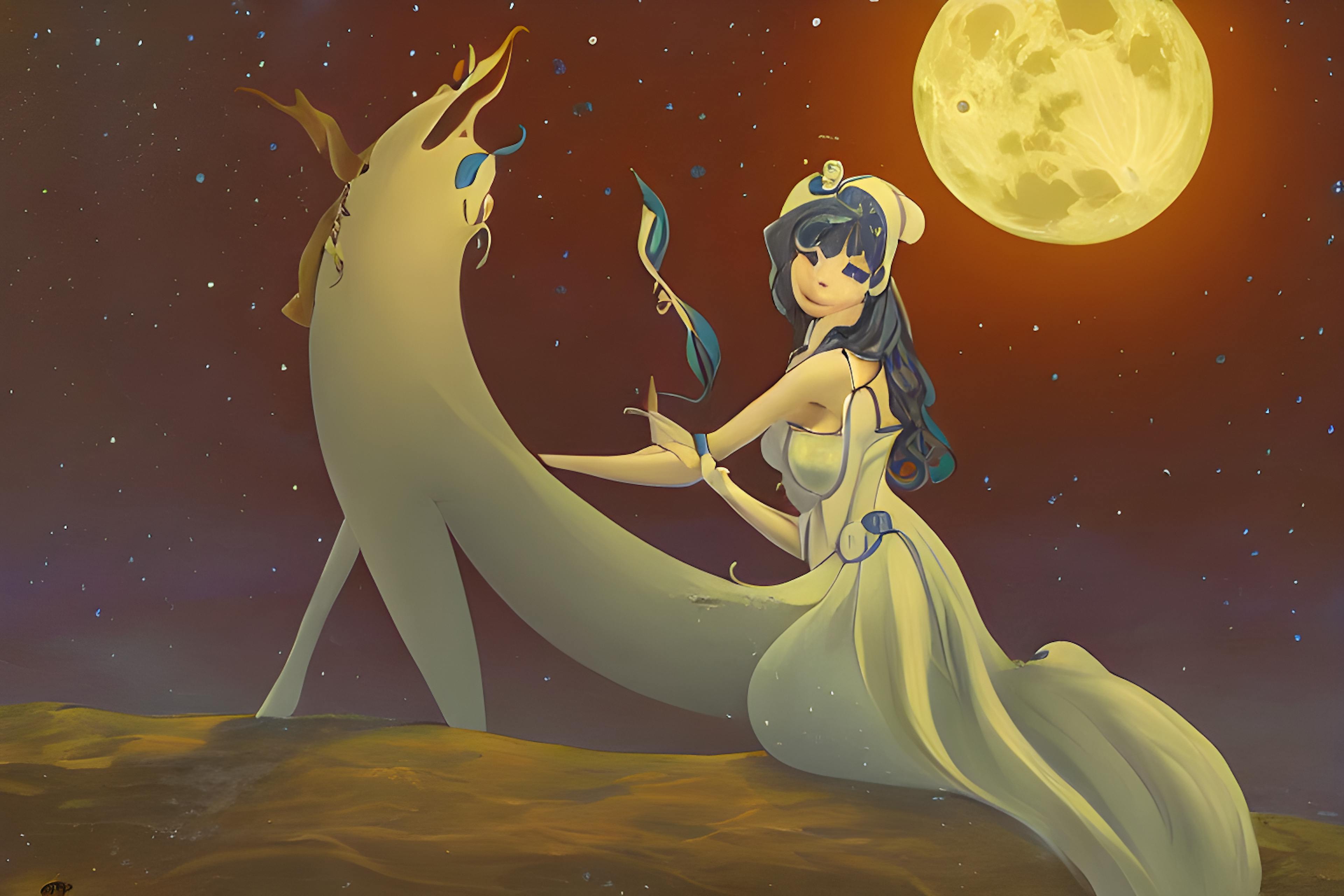 featured image - The Moon Maid by Edgar Rice Burroughs - Table of Links