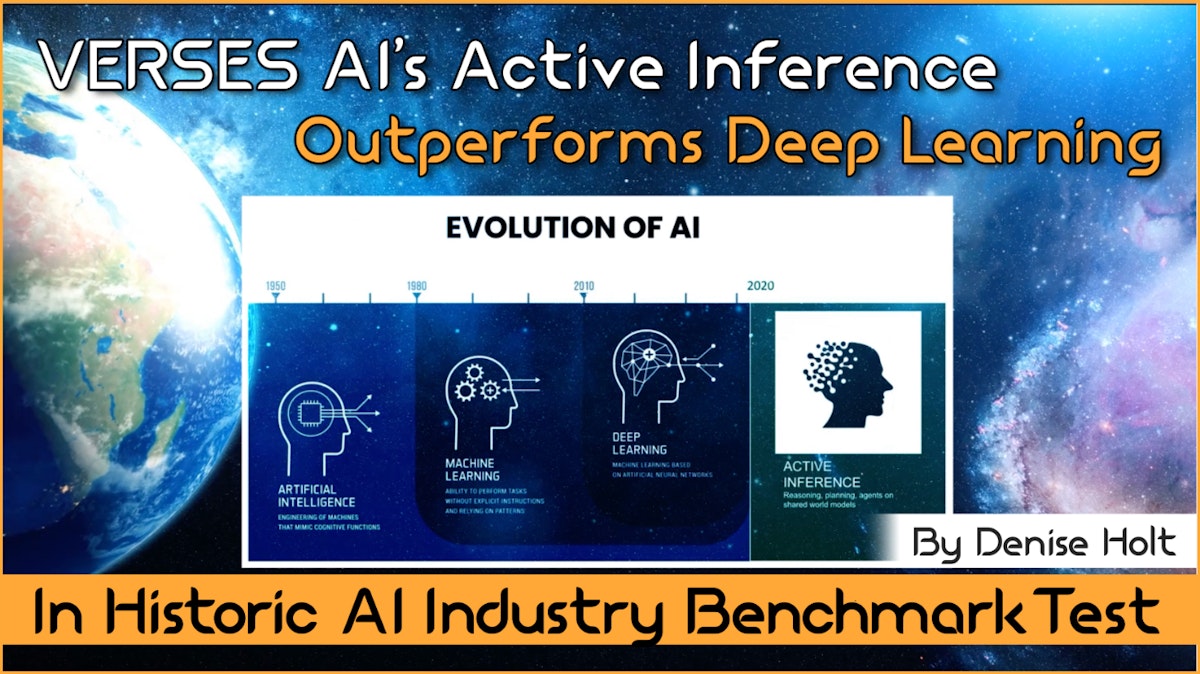 featured image - VERSES AI’s Active Inference Beats Deep Learning in AI Industry Benchmarks