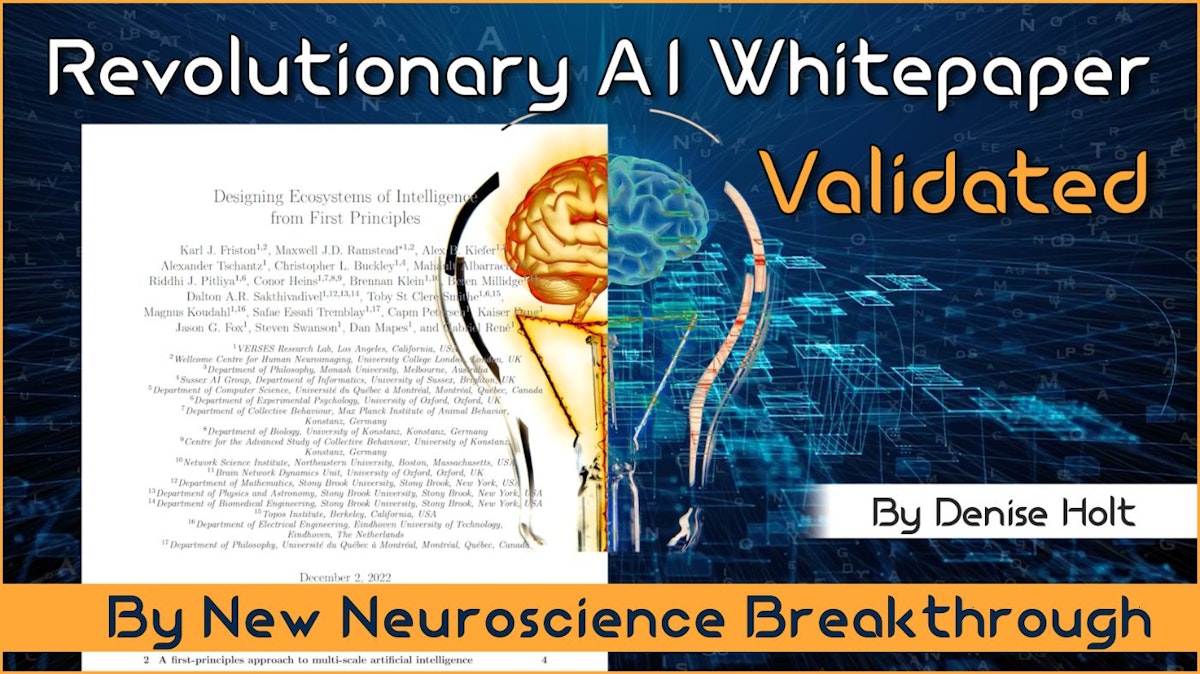featured image - New Neuroscience Discovery Validates Groundbreaking AI Whitepaper