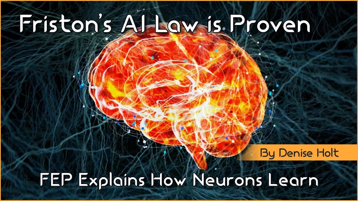 featured image - A lei de IA de Karl Friston é comprovada: FEP explica como os neurônios aprendem