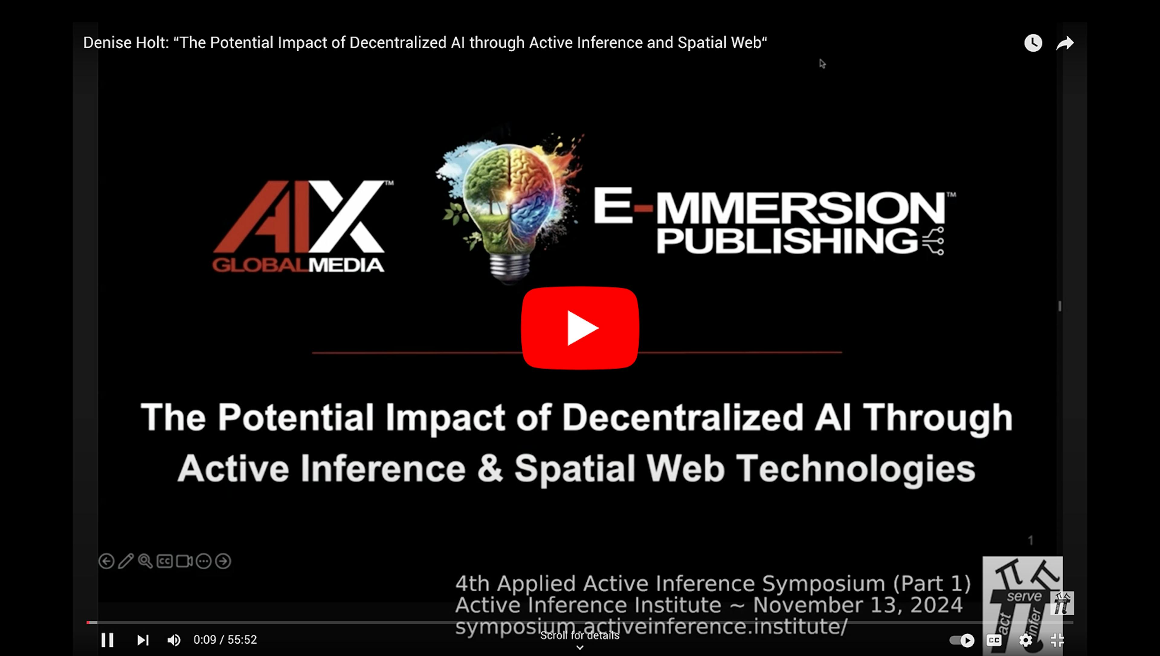 Exploring the Spatial Web Protocol at the 4th Annual Applied Active Inference Symposium