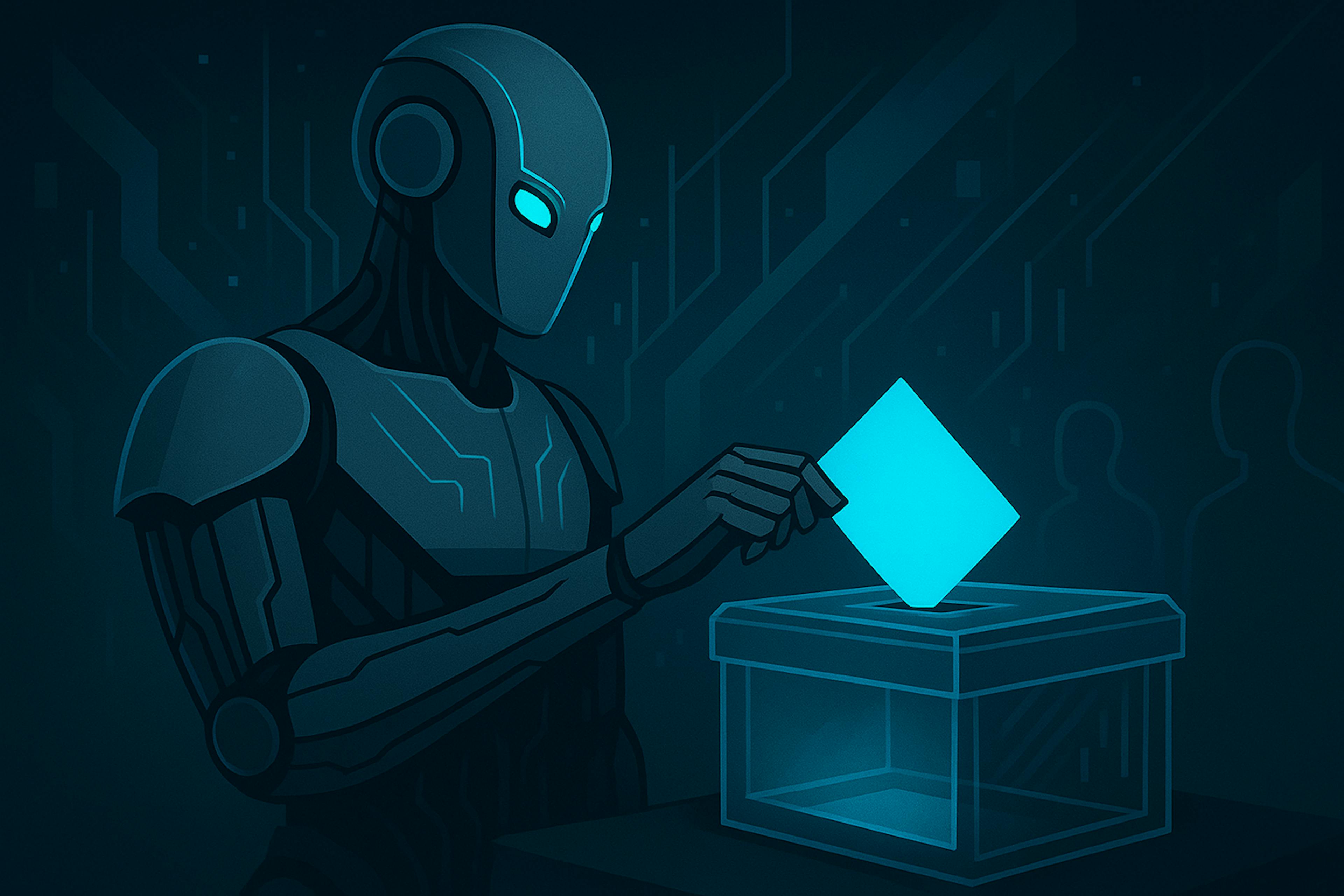 featured image - Al Agents Will Vote: How DAO + Al Is Changing the Economics of Decision-Making