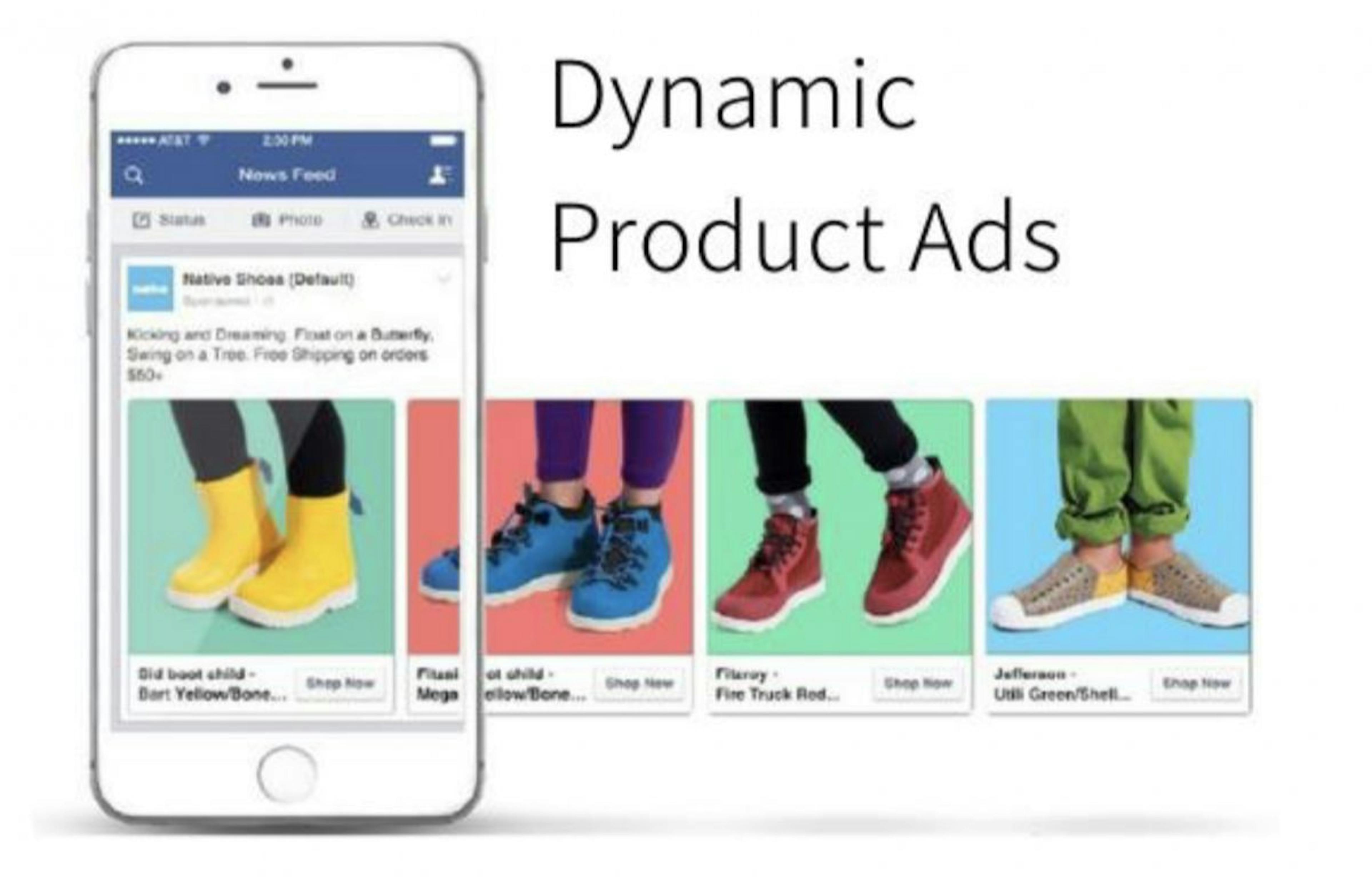 Facebook Dynamic Product Ads Example 