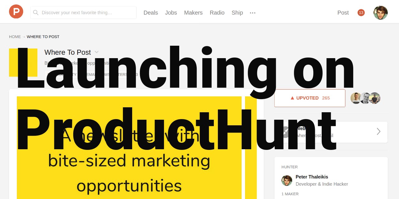 /how-to-launch-on-producthunt-6o7f3ydq feature image
