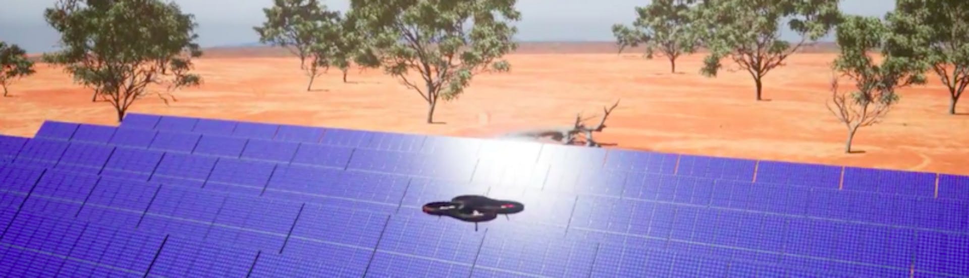 Solar Panel Inspection by Autonomous Drones. Source: ARTIAL MVP video