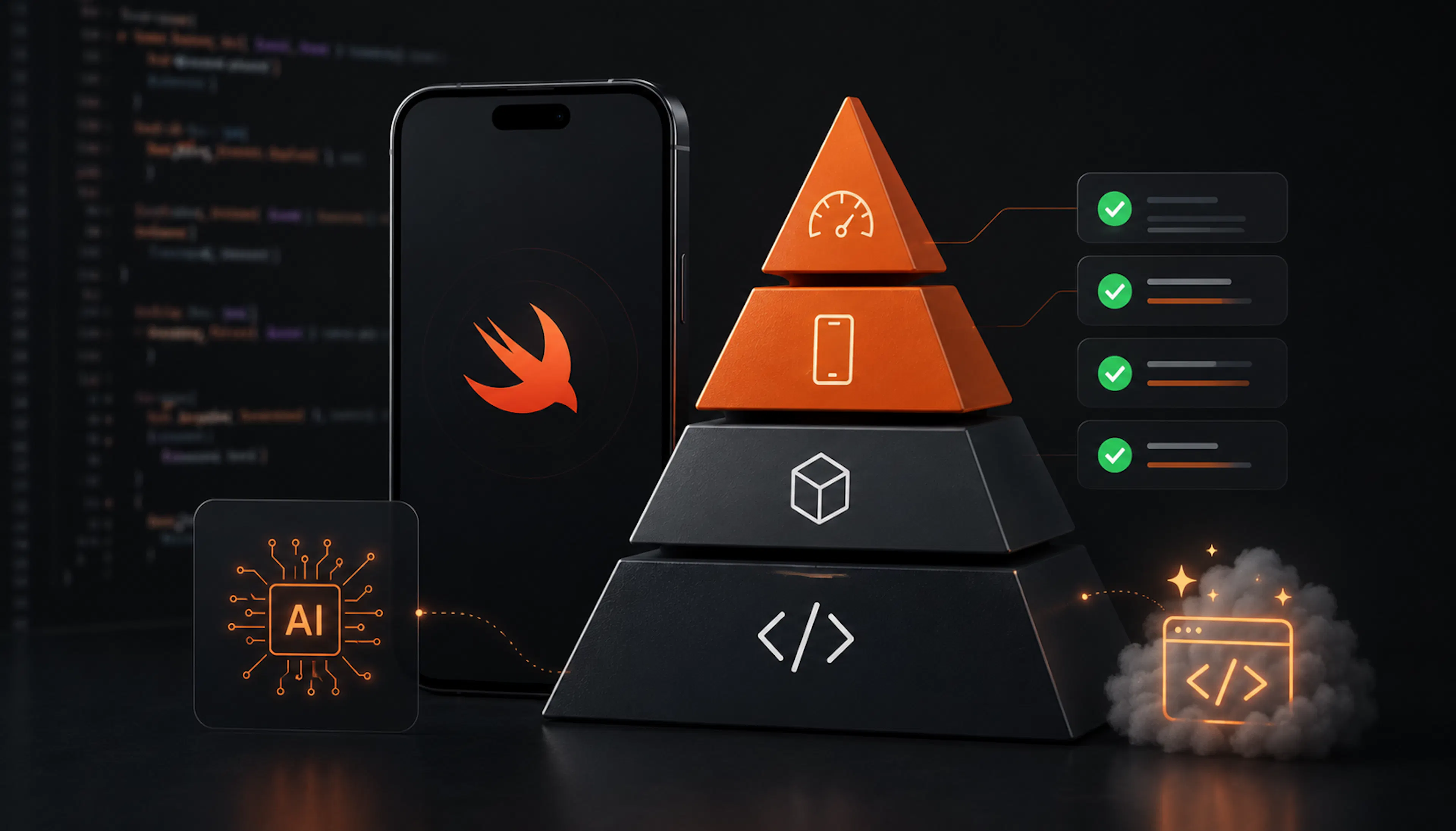 Pyramid Run Ios featured image - iOS Testing Pyramid in 2026: Notes From a Developer ...