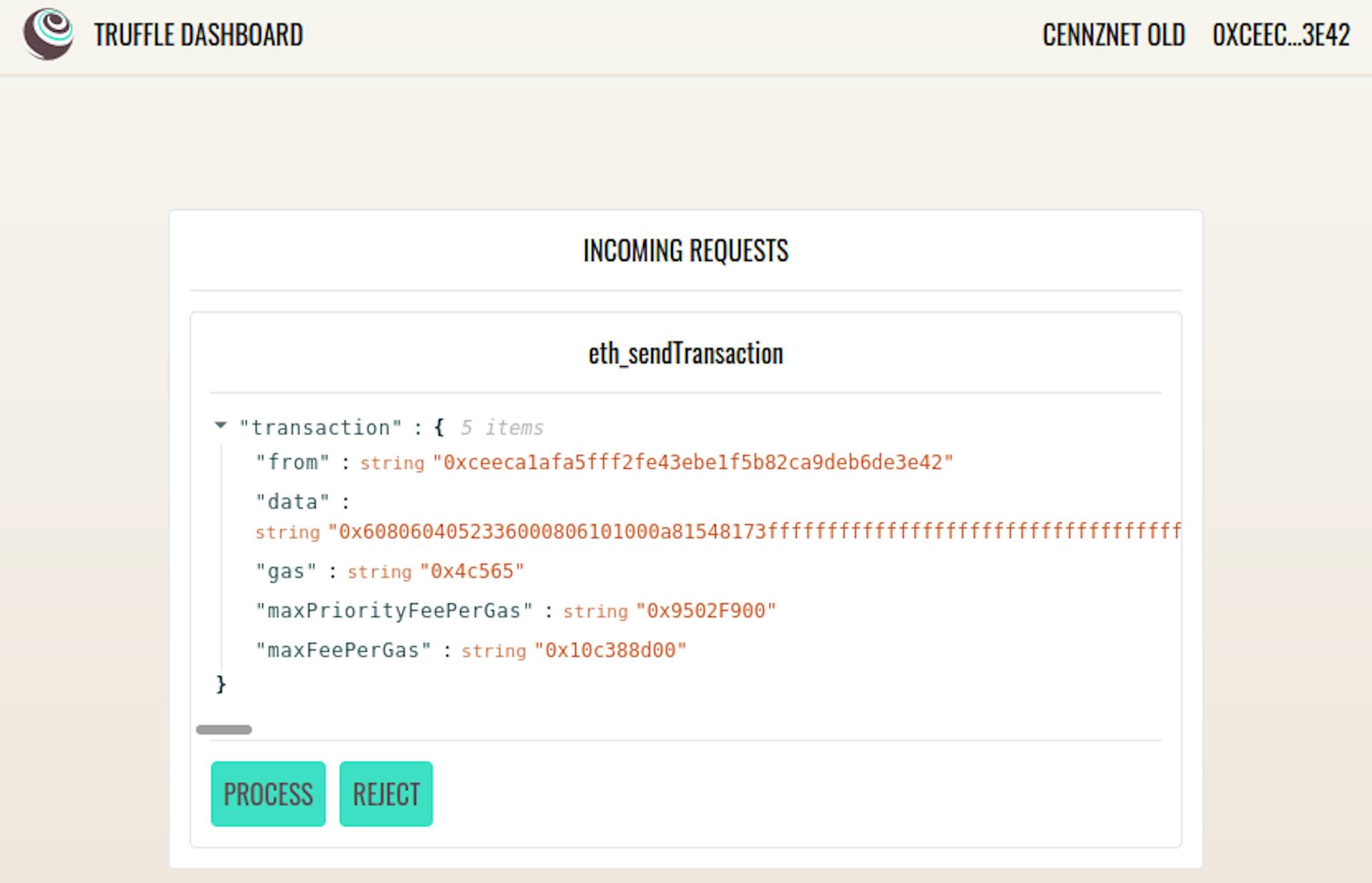 Using truffle’s dashboard to sign transactions without exposing private keys