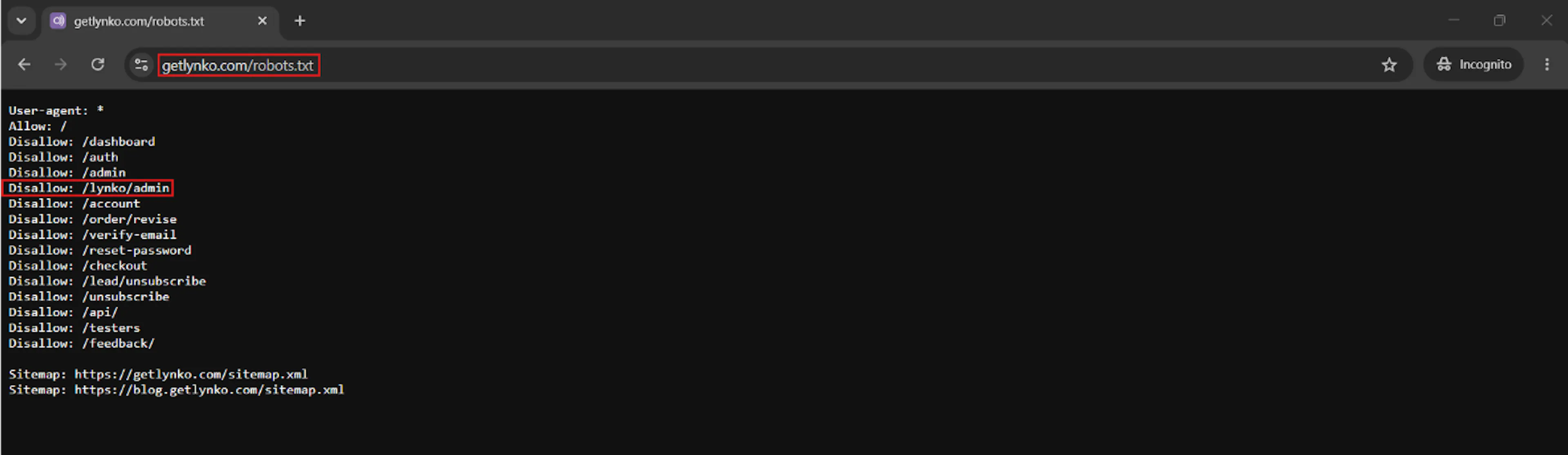robots.txt