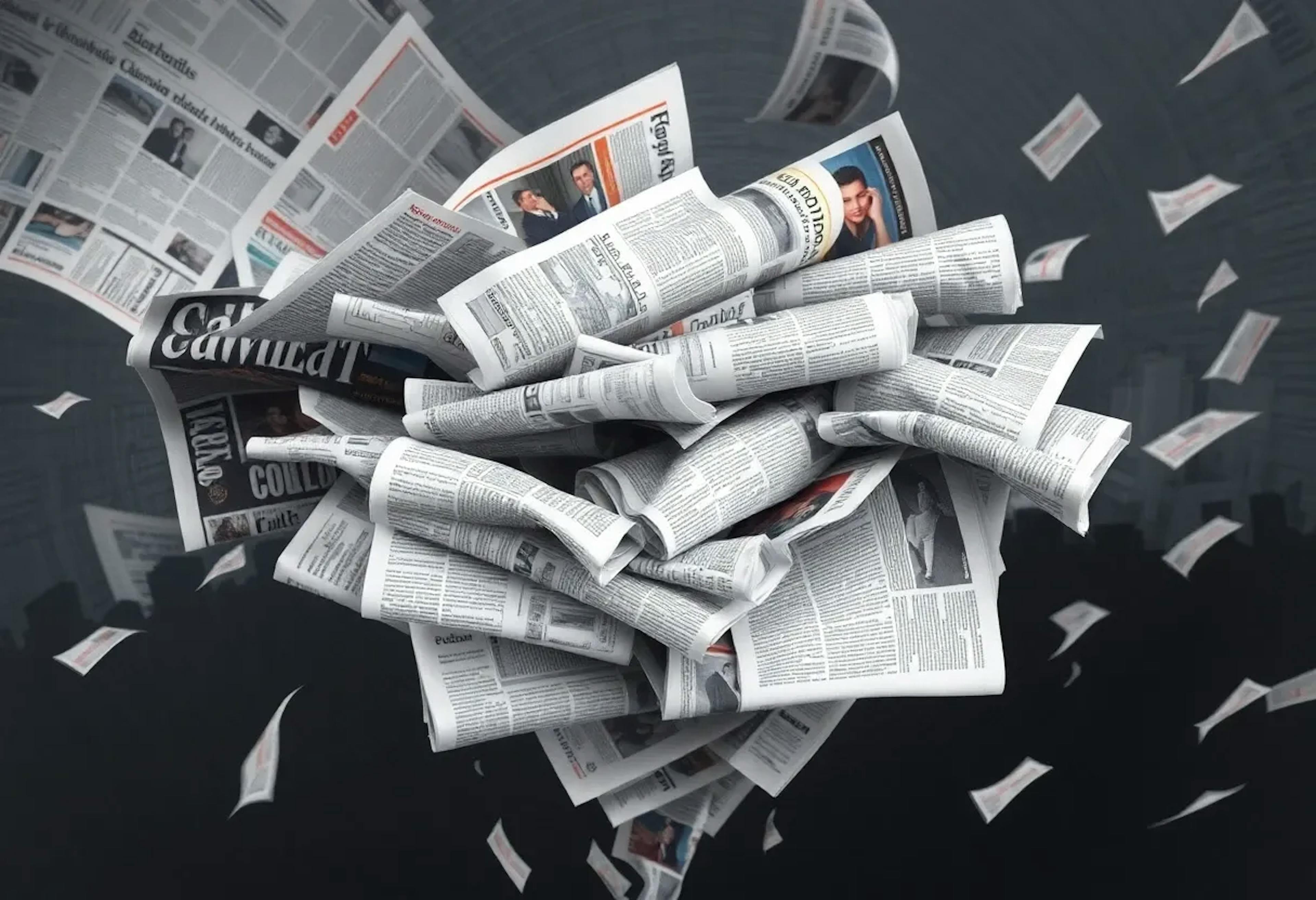 featured image - Cable News Media Slant Polarizes Local Newspapers 