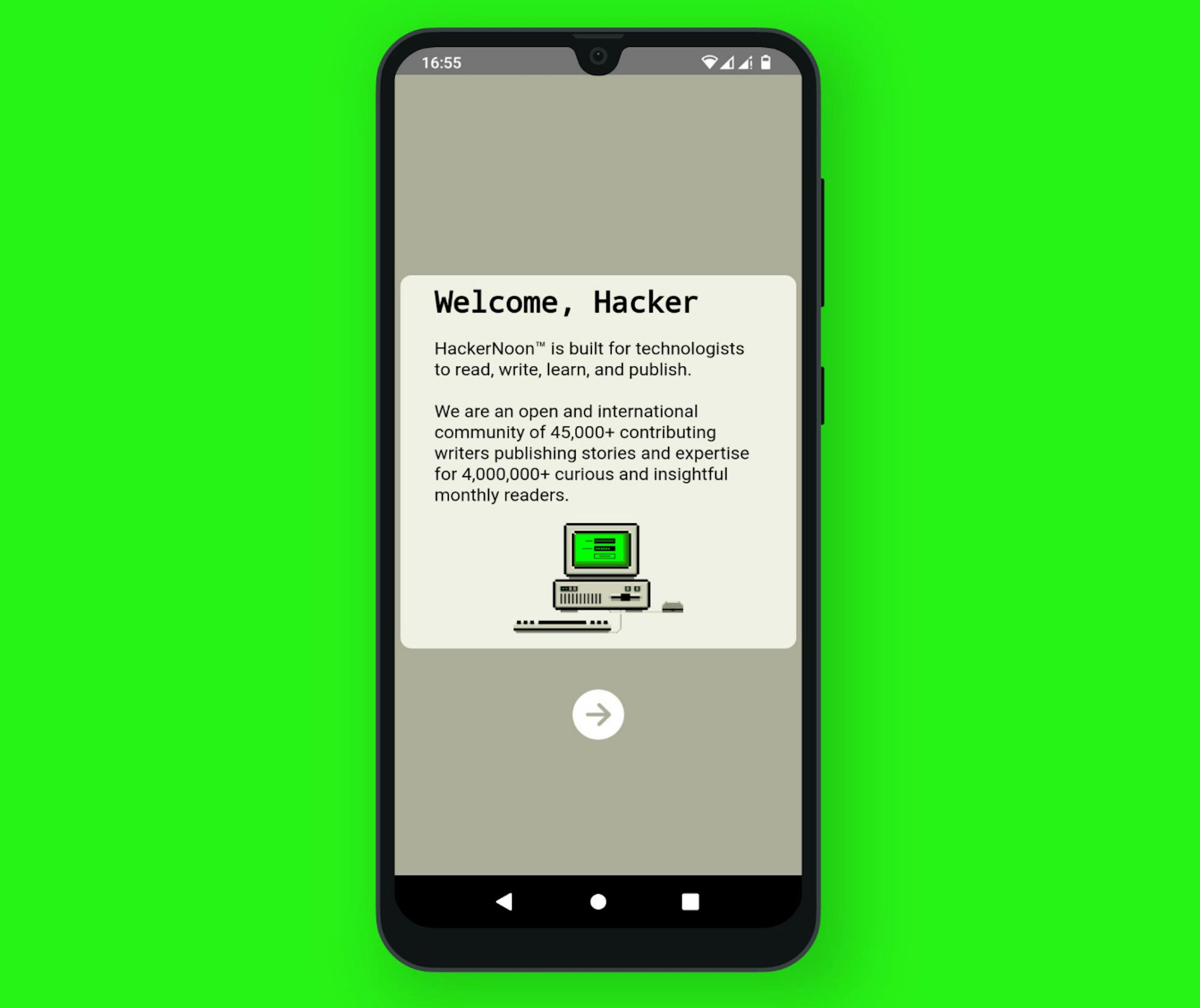 featured image - HackerNoon App Review: The Mobile Experience in Images