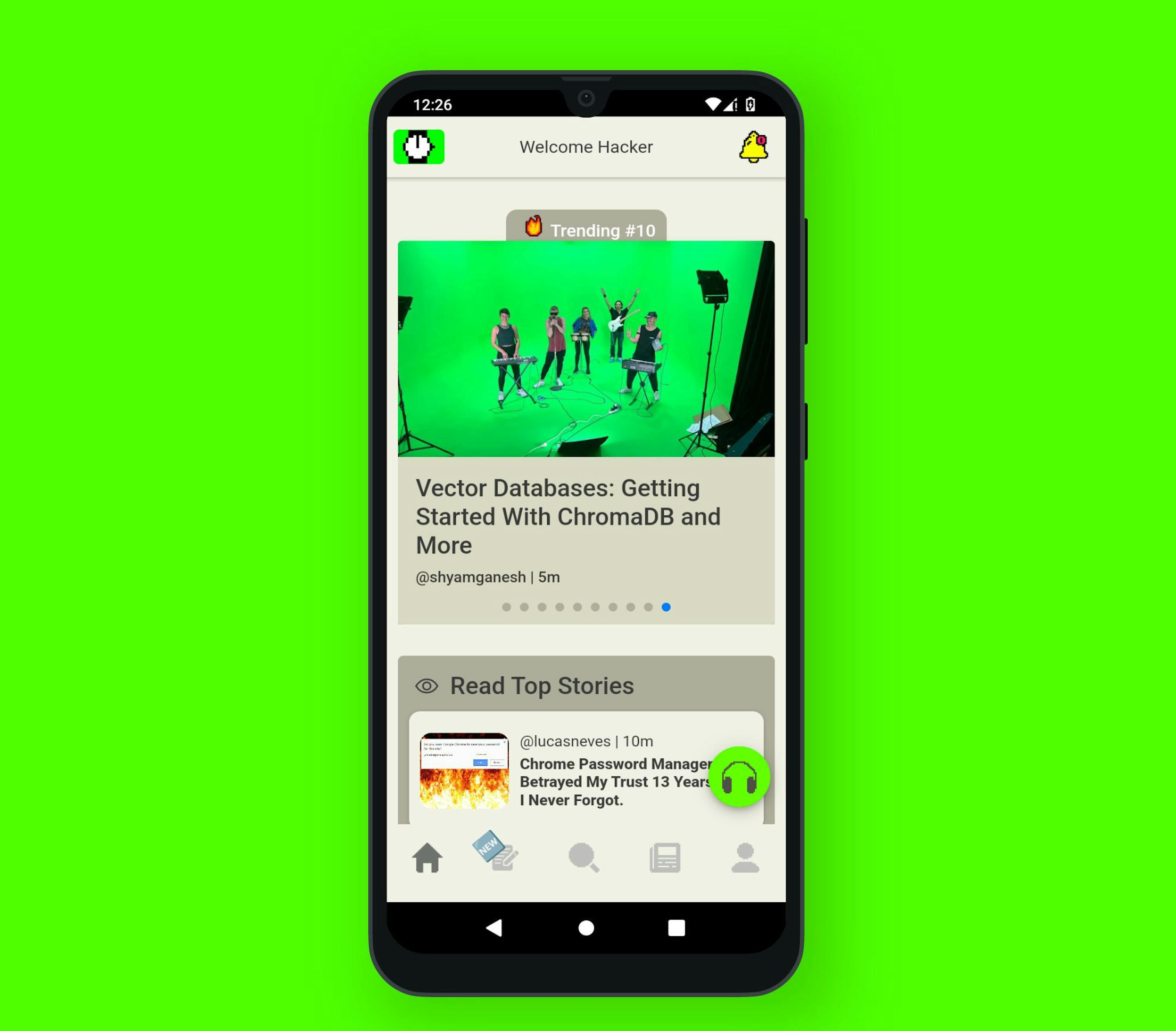 Trending stories on the HackerNoon Mobile App