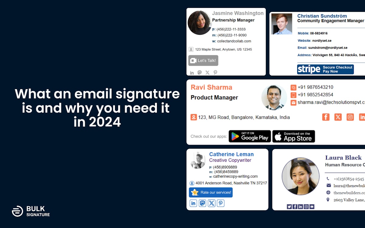 featured image - What an Email Signature Is and Why You Need It in 2024